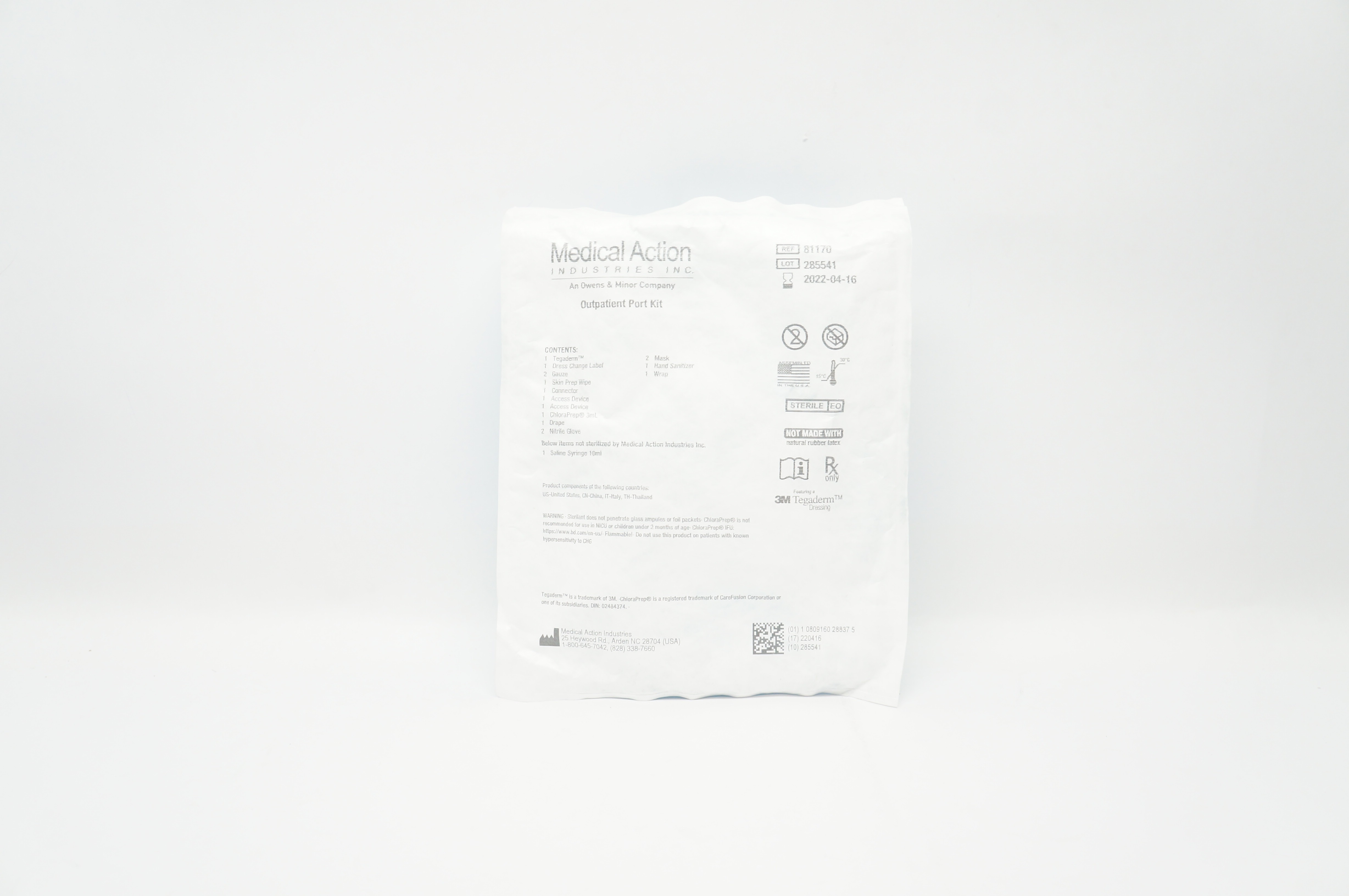 Medical Action 73099C Central Line Dressing Kit (x)