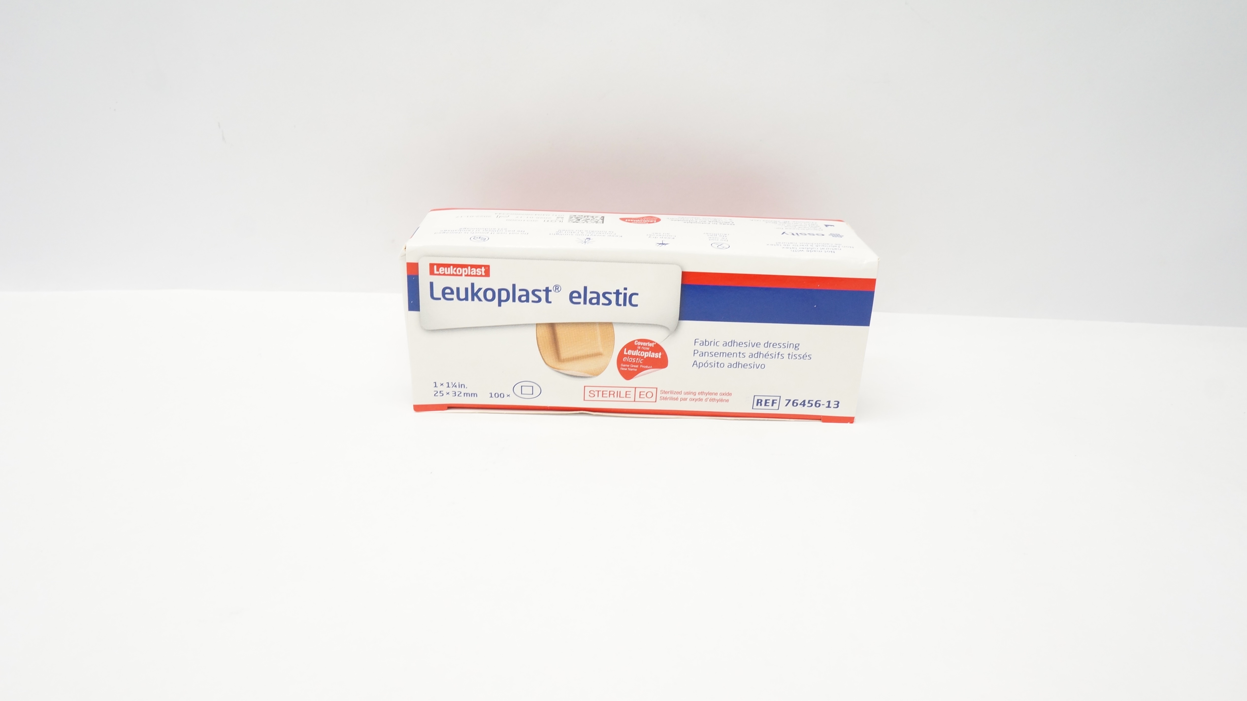 BSN 76456-13 Leukoplast Fabric Adhesive Dressing 1 x 1-1/4inch - Box of 100