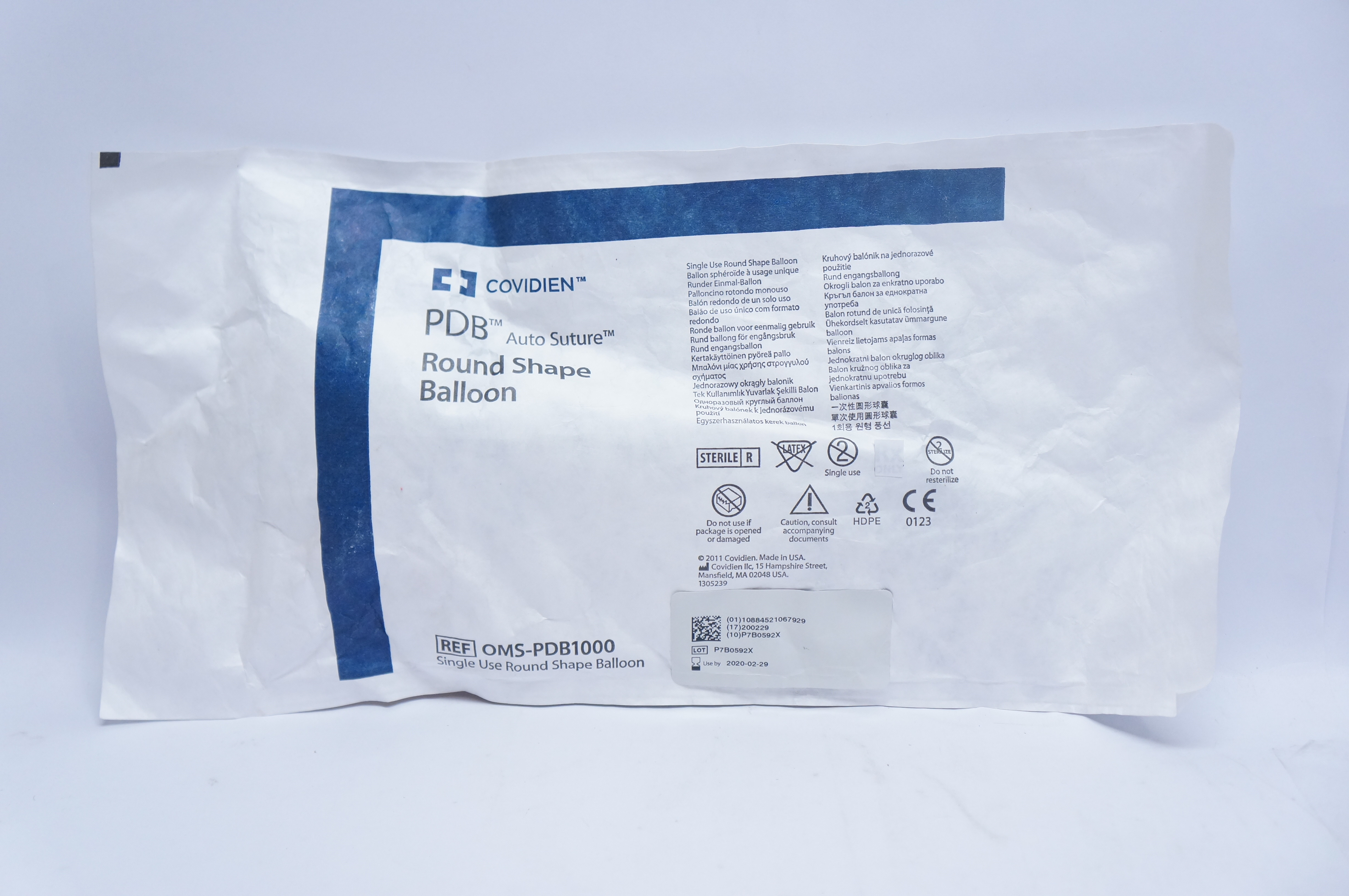 Covidien OMS-PDB1000 PDB Round Shape Balloon (x)