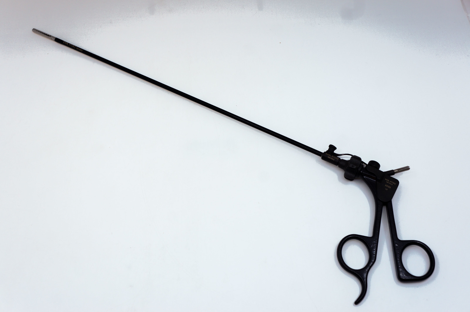 Karl Storz 33300 W/ 33125 Clickline Wavy Grasping Frcps Insrt Single Action Jaws