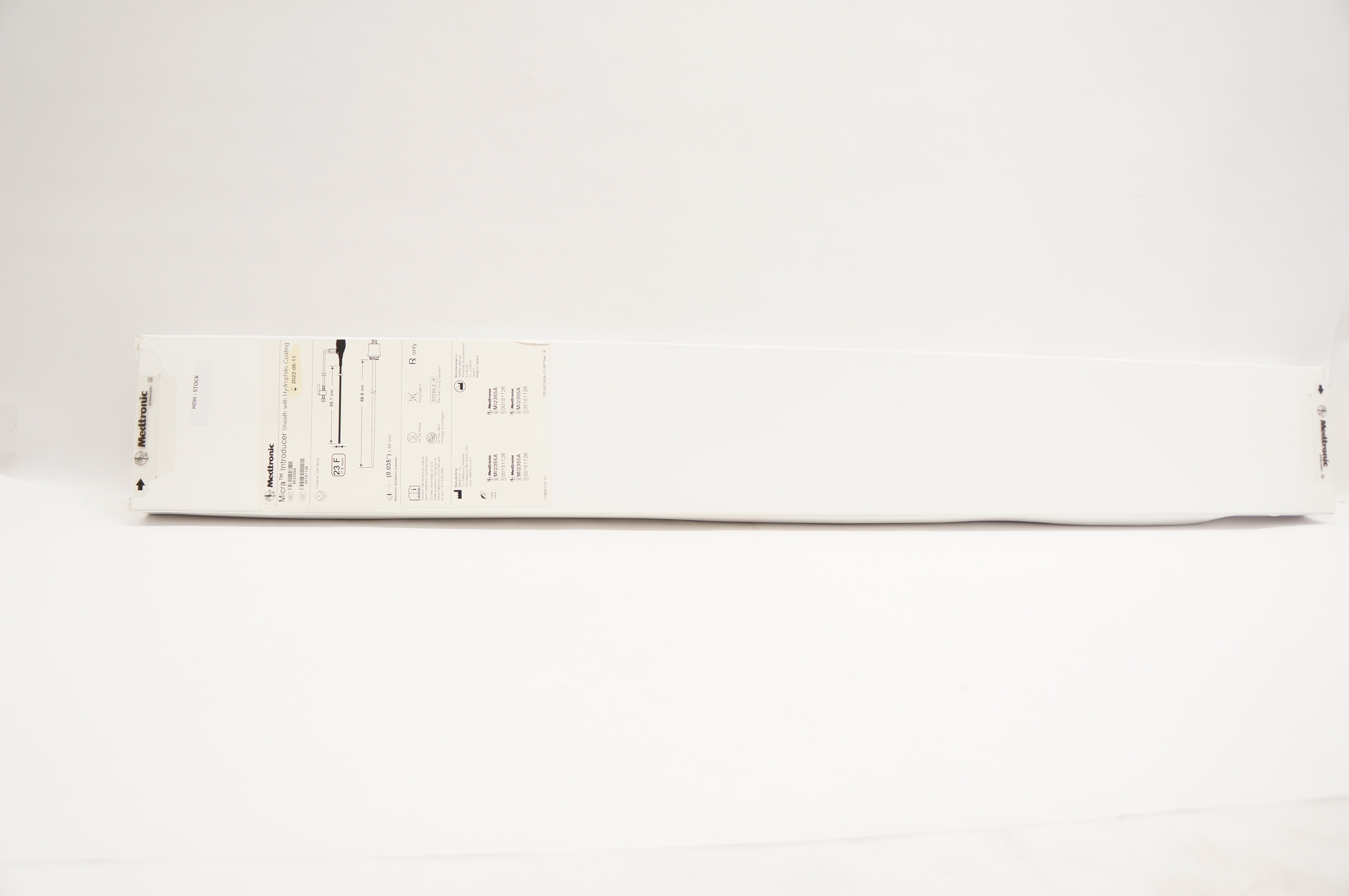Medtronic MI2355A Micra, Introducer Sheath with Hydrophilic Coating 23F (x)