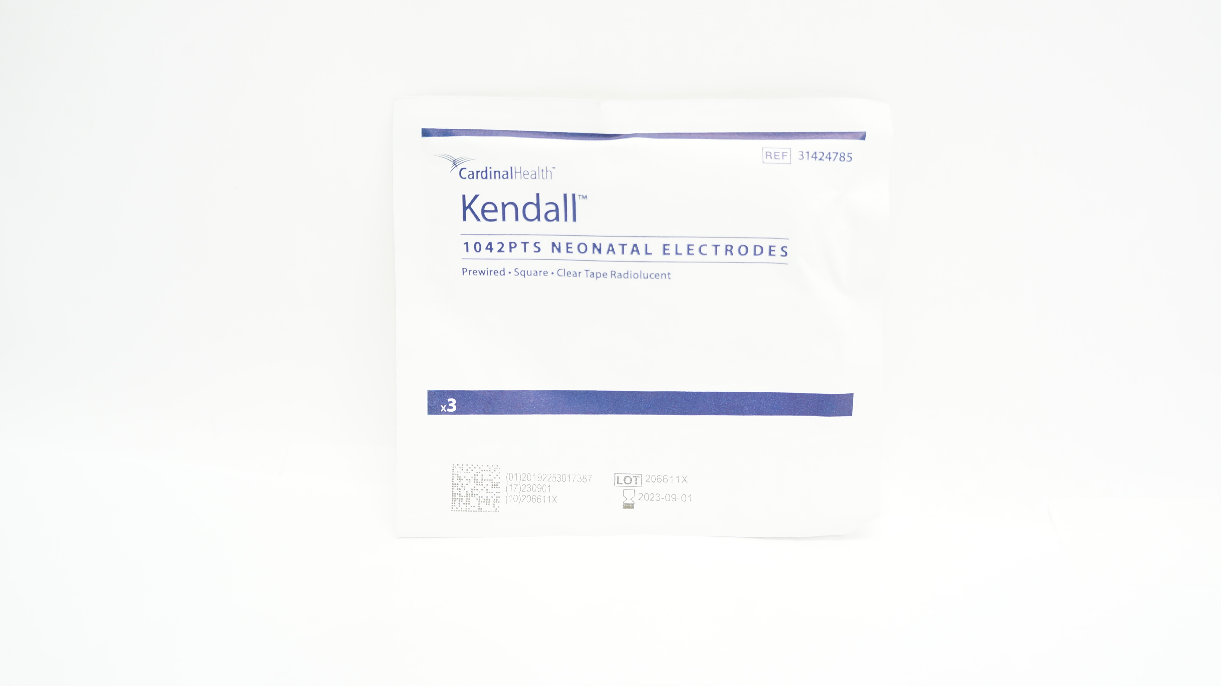 Cardinal Health 31424785 Kendall 1042PTS Neonatal Electrodes (x) - Pack of 3