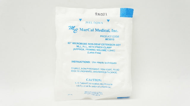 MarCal Medical MC6013 Microbore Non-DEHP Extension Set 60inch