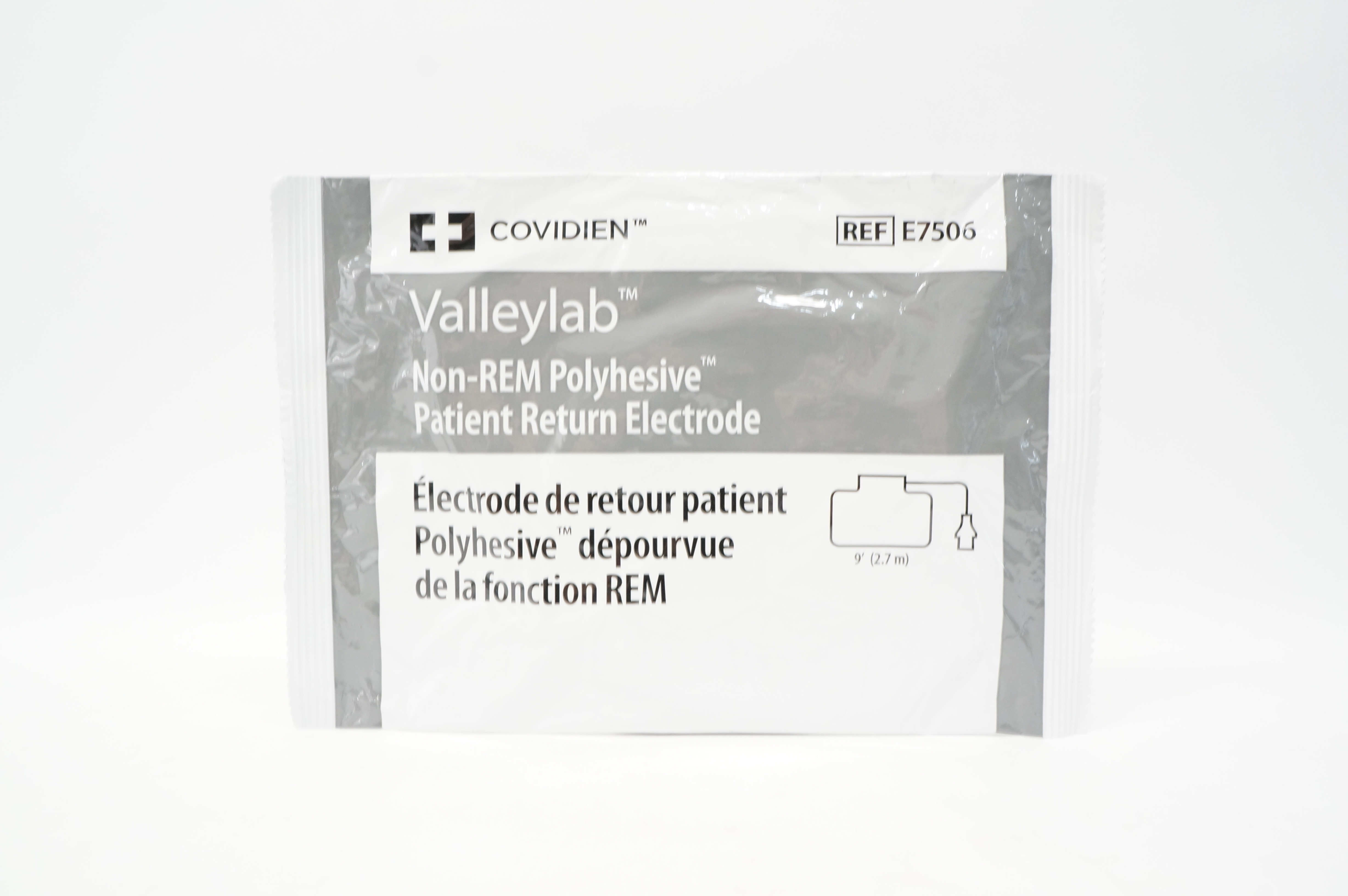 Covidien E7506 Valleylab Non-REM Polyhesive Return Electrode 9Fr. (x)