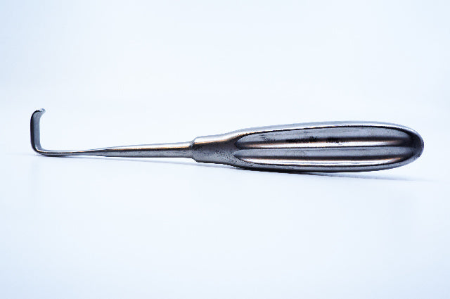 V.Mueller SU3770 Lahey Goiter Retractor, Right Angle Blade 8inch, Length 8inch