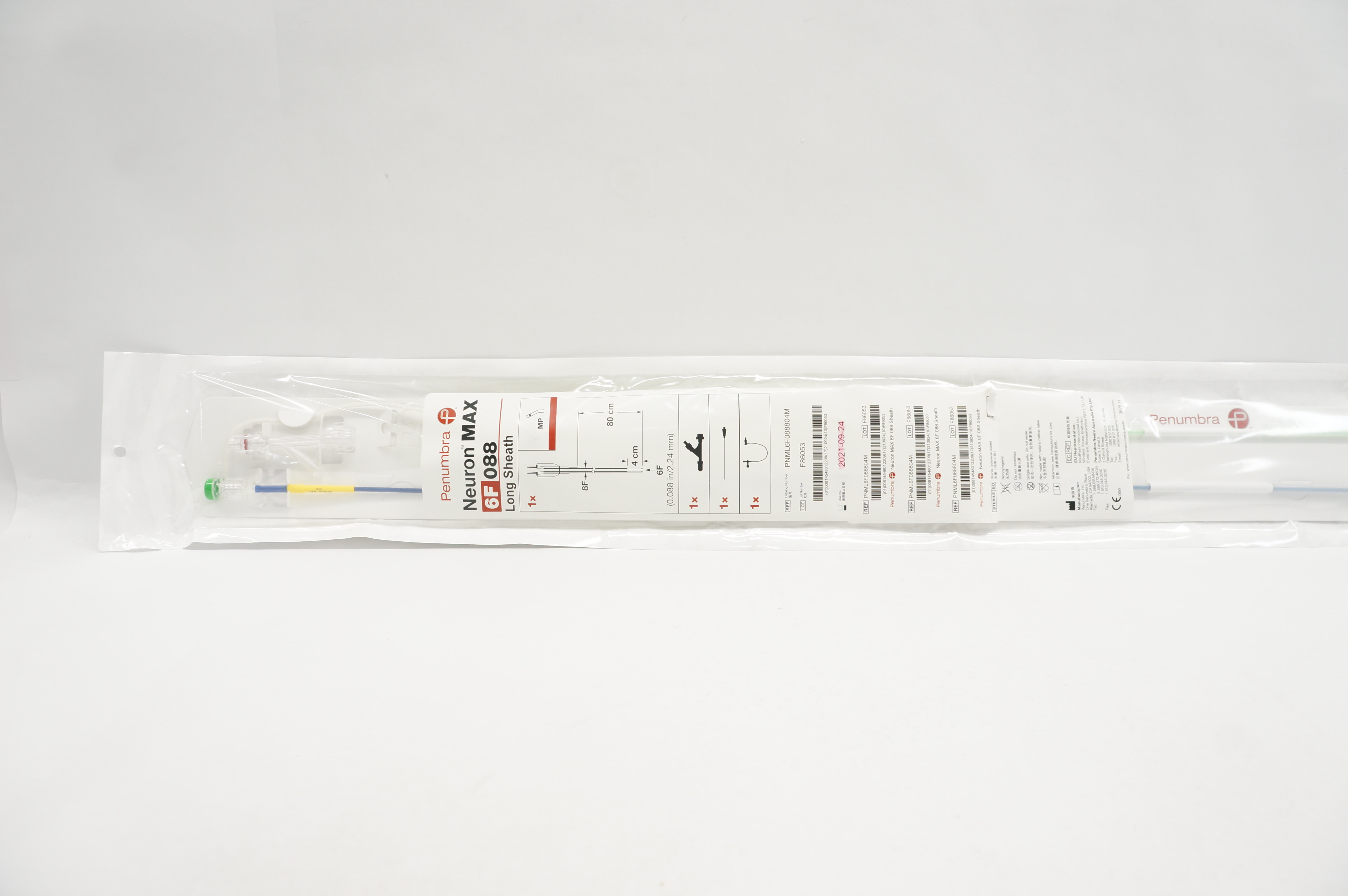 Penumbra PNML6F088804M Neuron MAX Long Sheath 6F x 0.088inch (x)