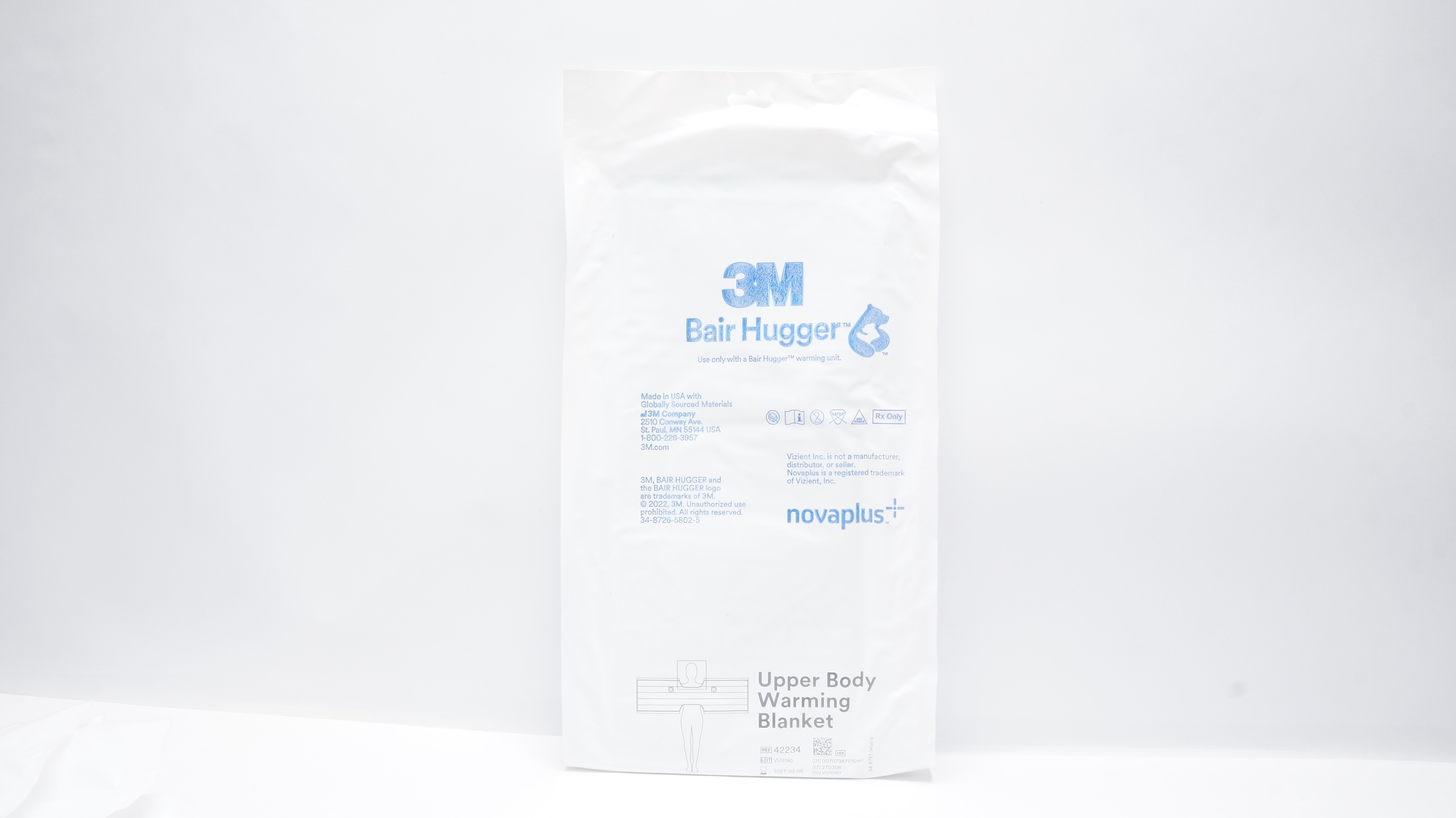 3M 42234 Novaplus Bair Hugger Upper Body Temperature Management Blanket