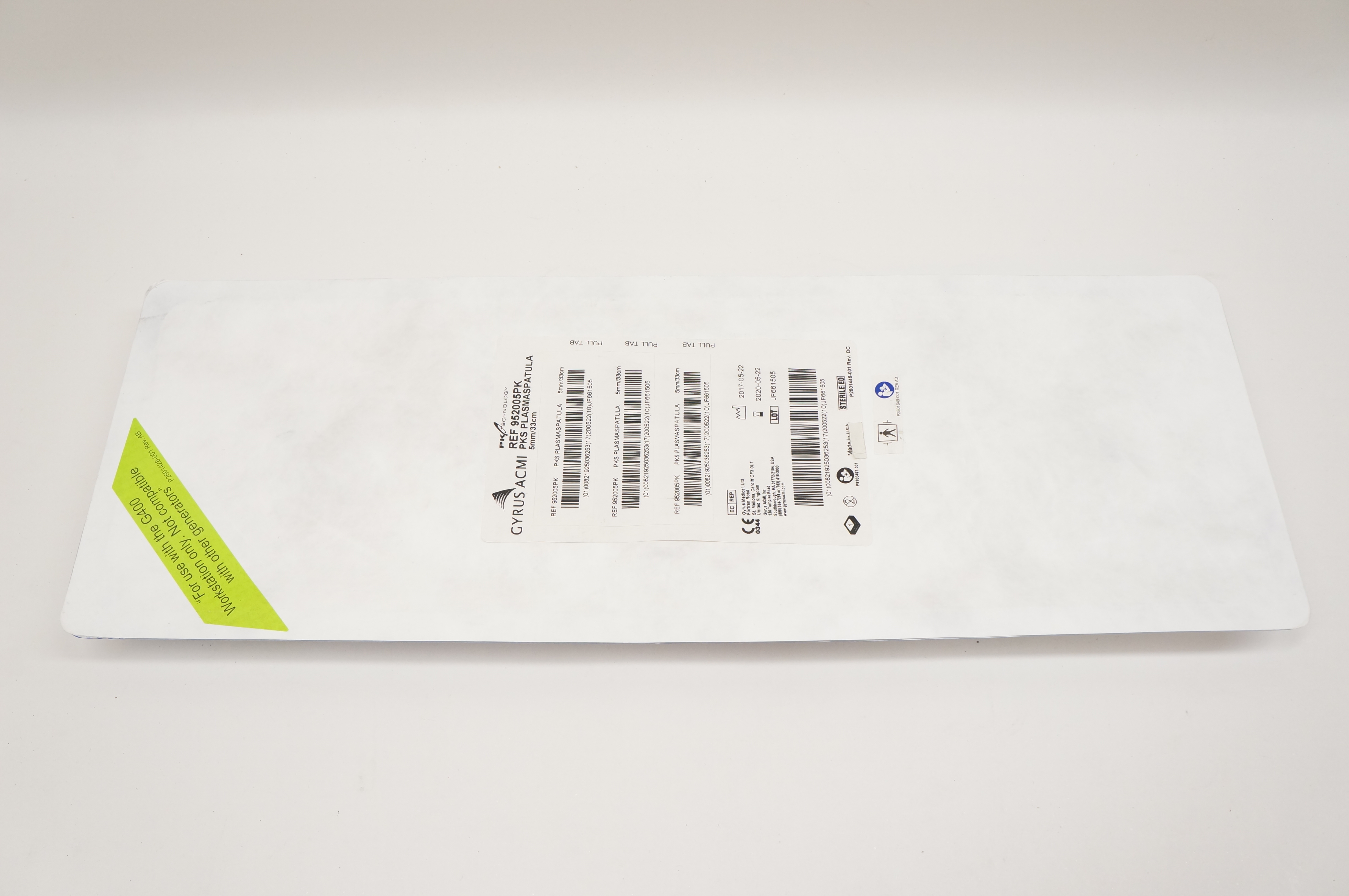 Gyrus ACMI 952005PK PKS Plasma Spatula 33 cm x 5 mm (x)