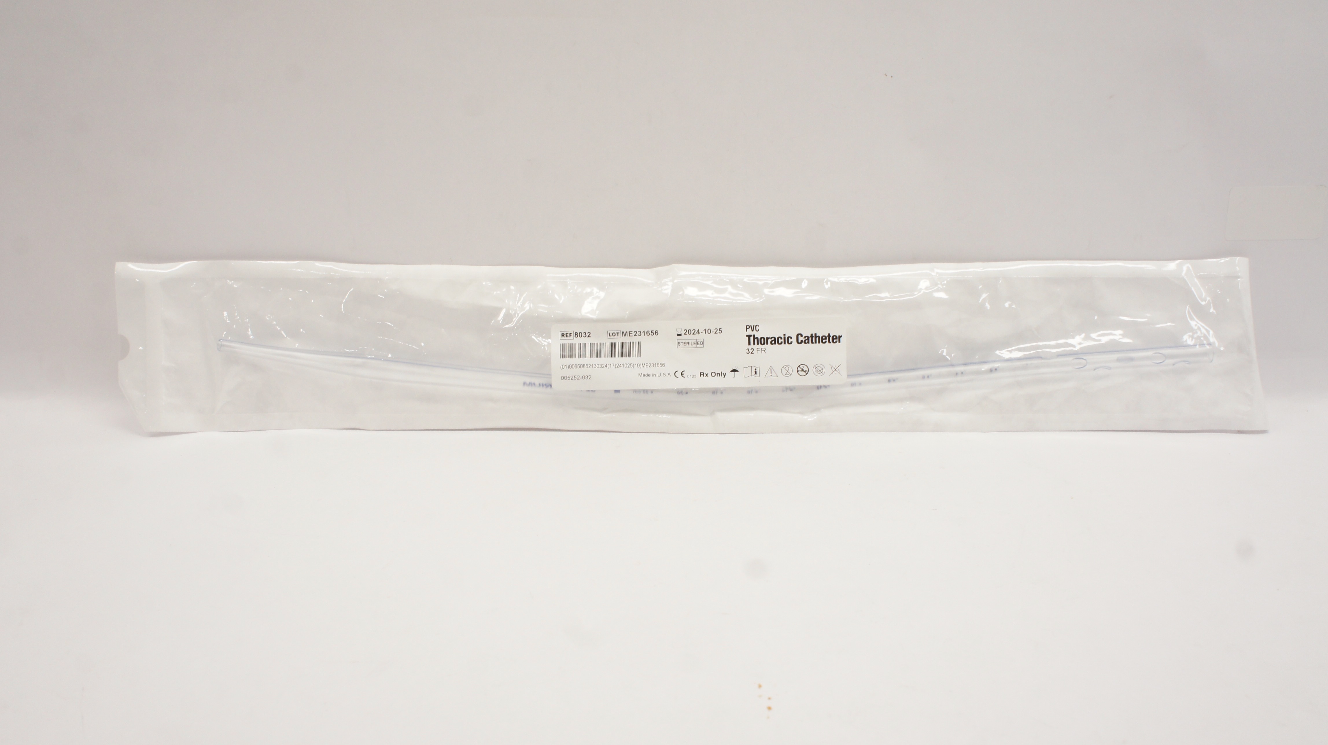 Atrium 8032 PVC Thoracic Cath. 32 Fr