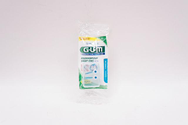 GUM 624 Sunstar Proxabrush Snap-Ons Recharges