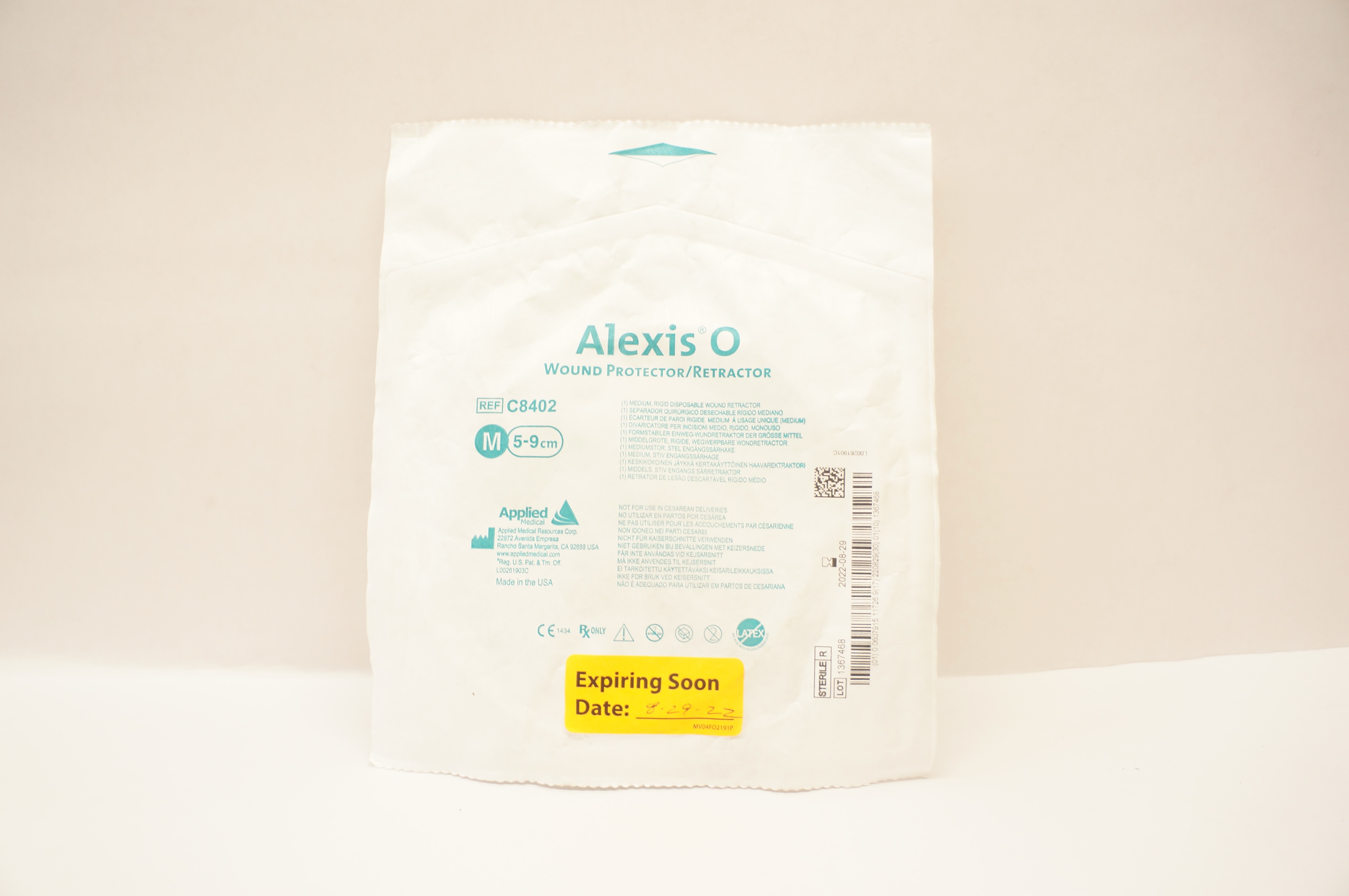 Applied Medical C8402 Alexis O Wound Protector/Retractor Medium 5-9 cm (x)