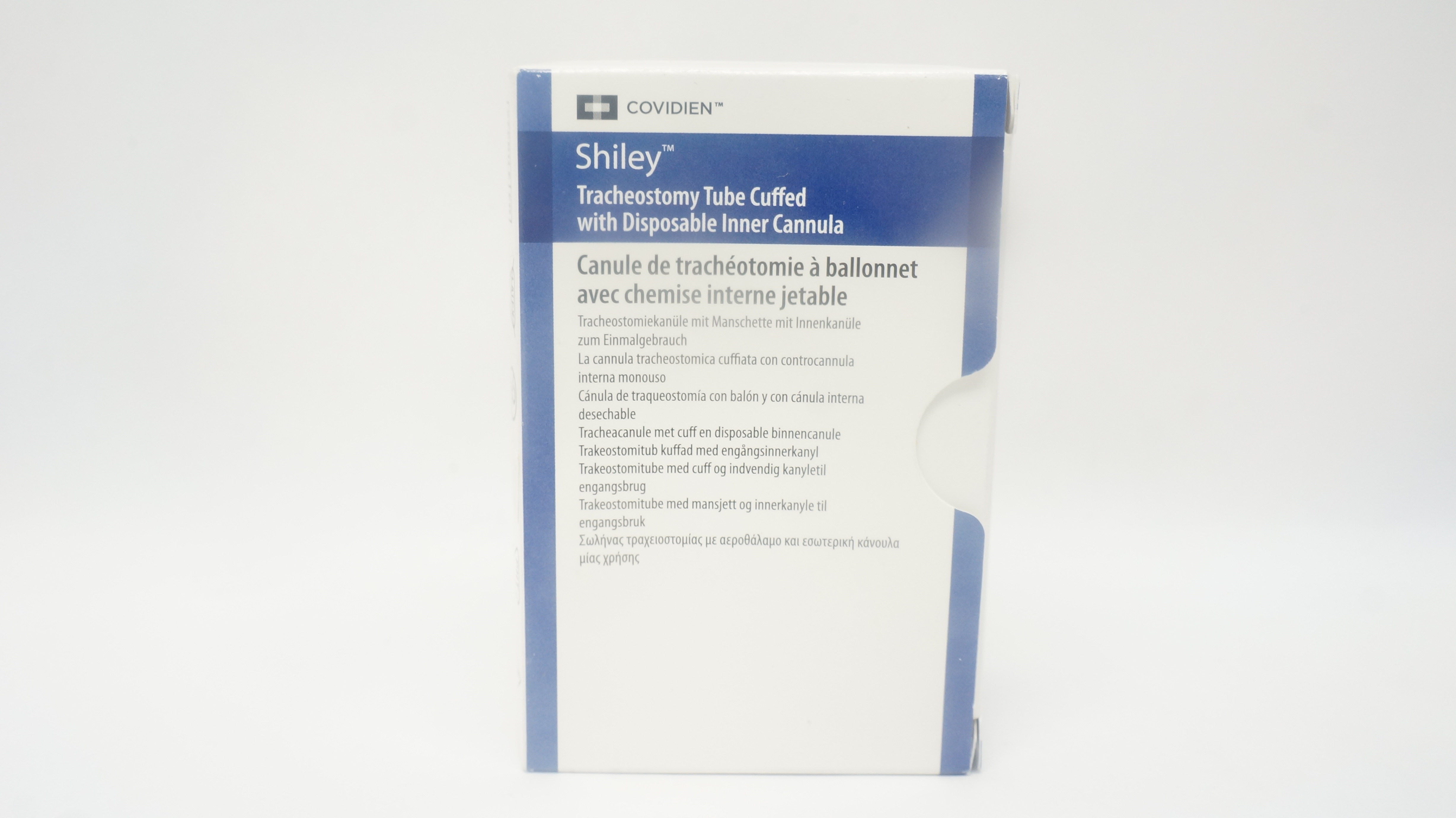 Covidien 6DCT Shiley Tracheostomy Tube Cuffed 6.4 I.D. x 10.8 O.D. x 24.0 x 74mm