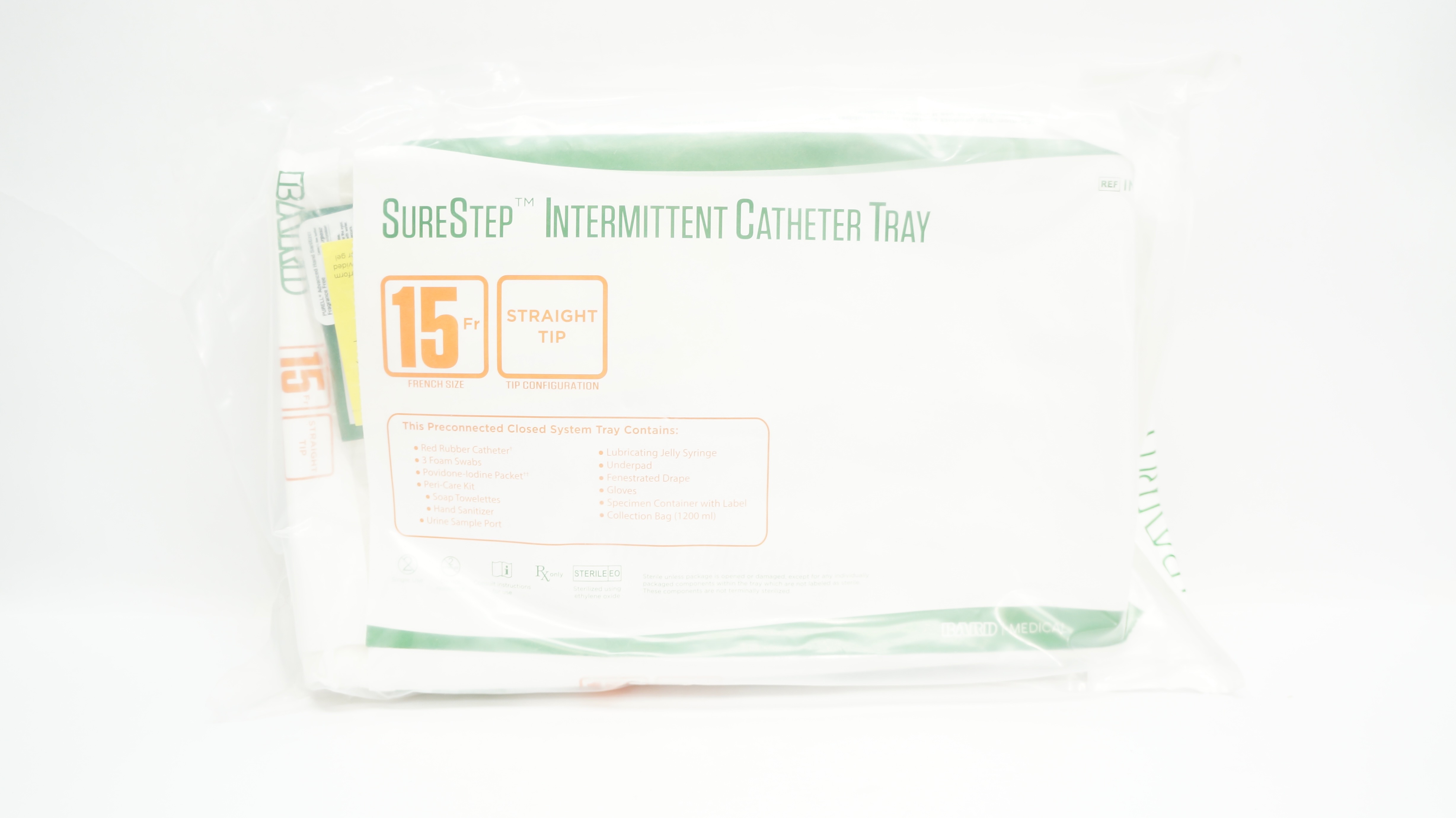 Bard INTL15 SuperStep Intermittent Cath. Tray 15Fr (x)