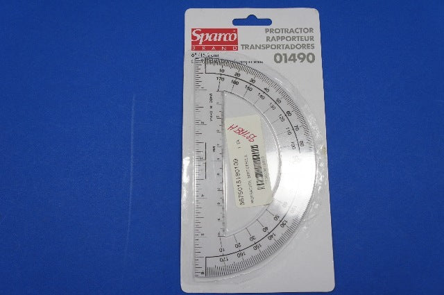 Sparco 01490 Protractor Rapporteur Transportadores 6"