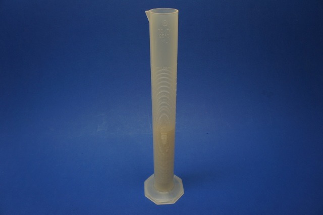 Cylinder Graduated Laboratory 250 ml Capacity Plastic Size 5
