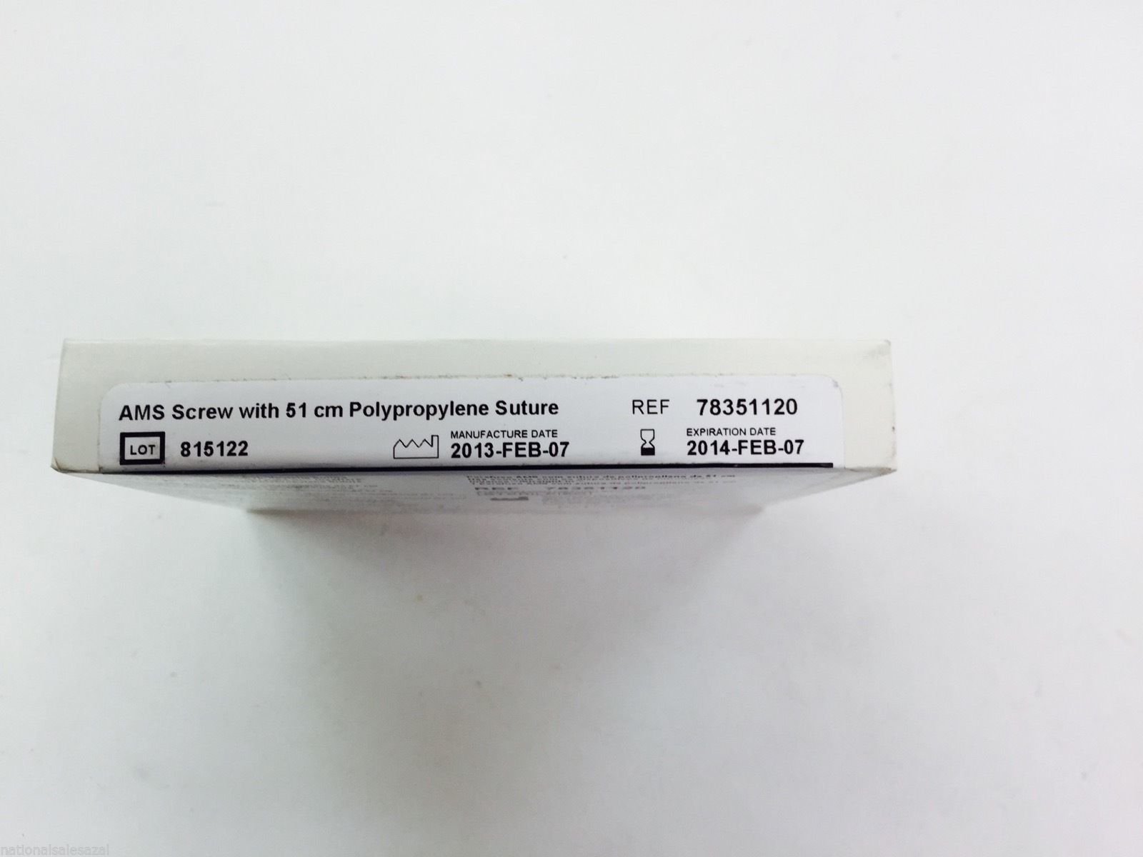 78351120 ~ American Medical AMS Scrw with 51cm Polypropylene (x)