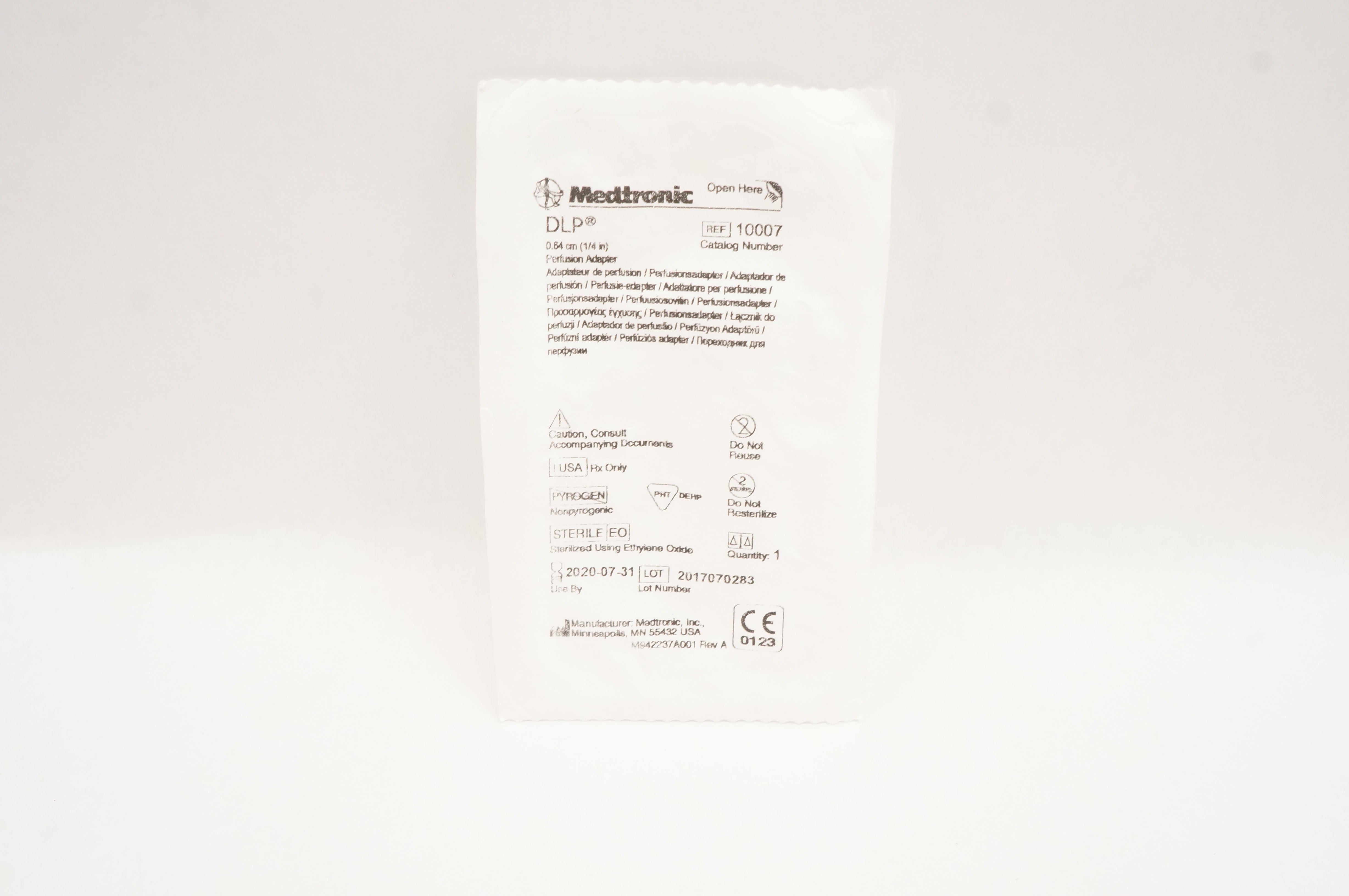 Medtronic 10007 Perfusion Adapter 1/4 inch (x)