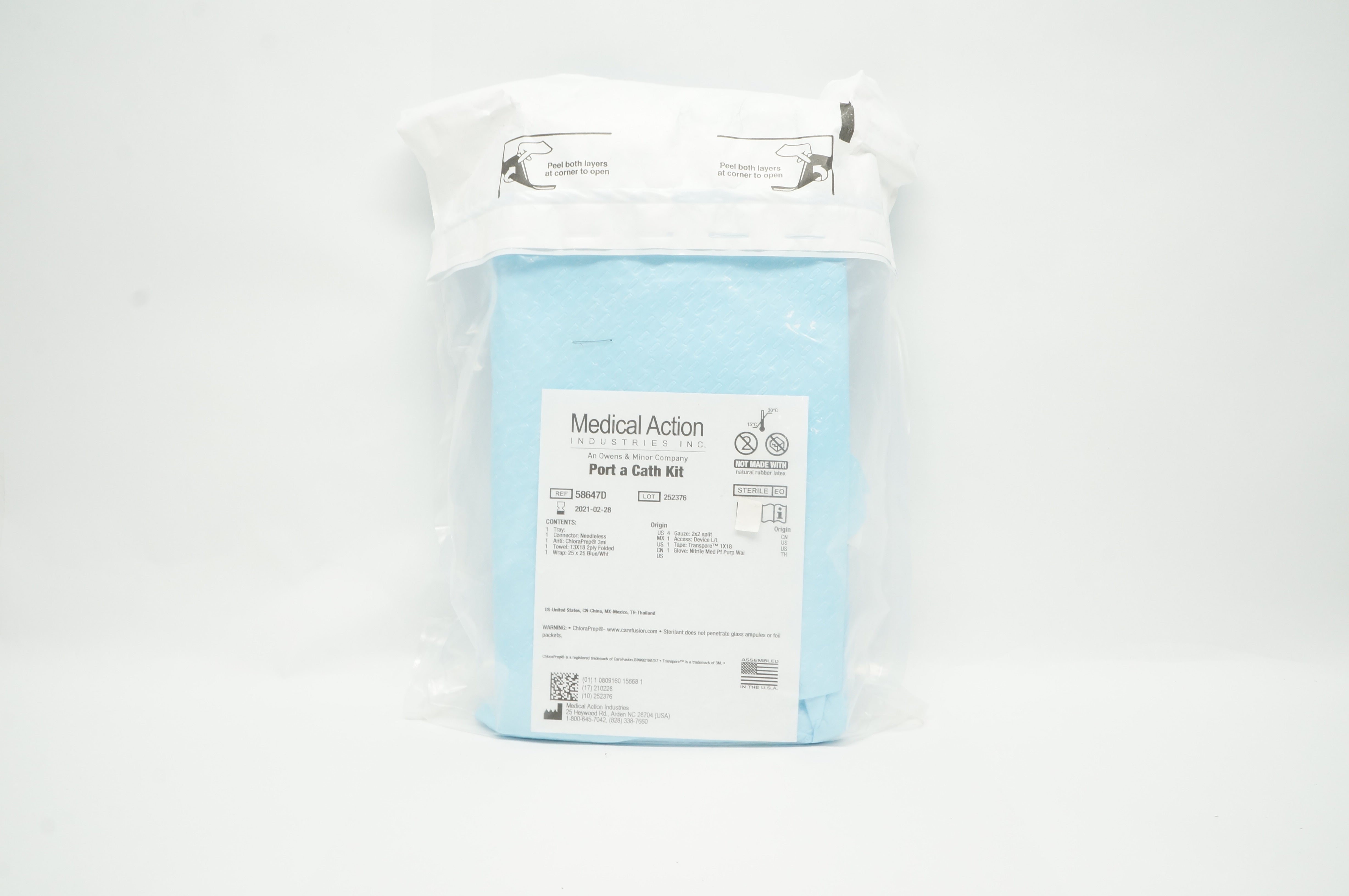 Medical Action 58647D Port a Cath Kit (x)