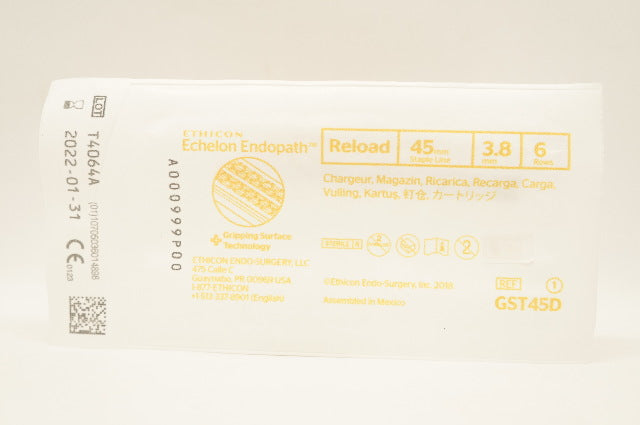 Ethicon GST45D Echelon Endopath Chargeur Reload 45mm x 3.8mm 6 Rows