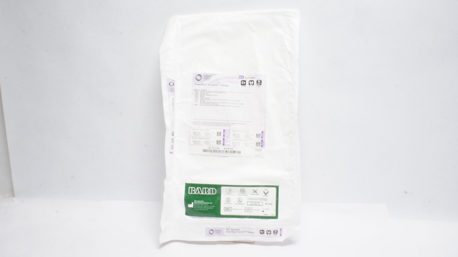 Bard S3274335 PowerPICC Provena Catheter 4F Dual-Lumen 135cm