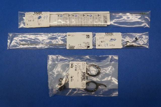 Karl Storz 31366FGM ClickLine Grasping Forceps, atraumatic, wavy serration