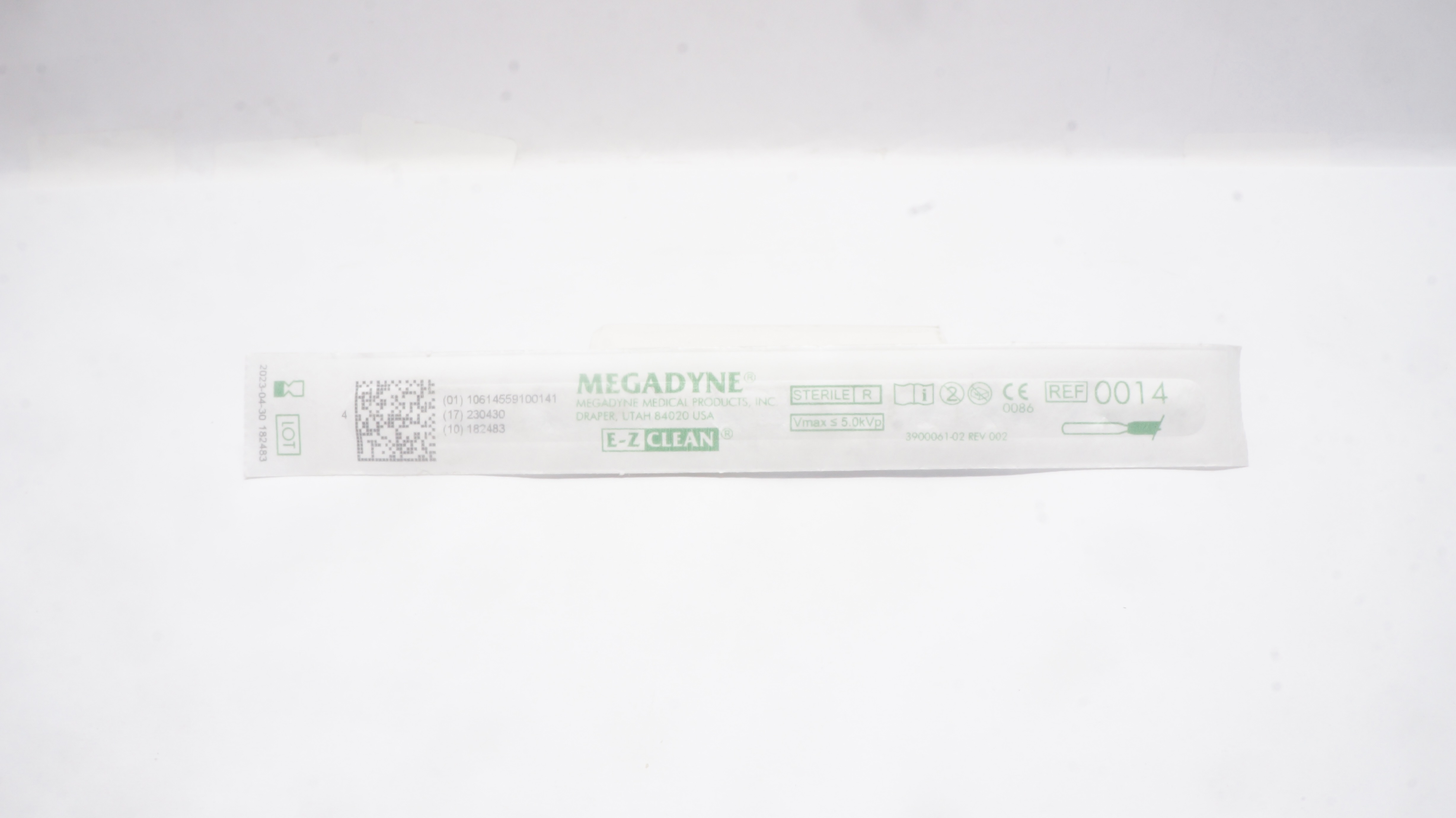 Megadyne 0014 E-Z Clean Electrosurgical Electrode Vmax ≤ 5.0kVp (x)