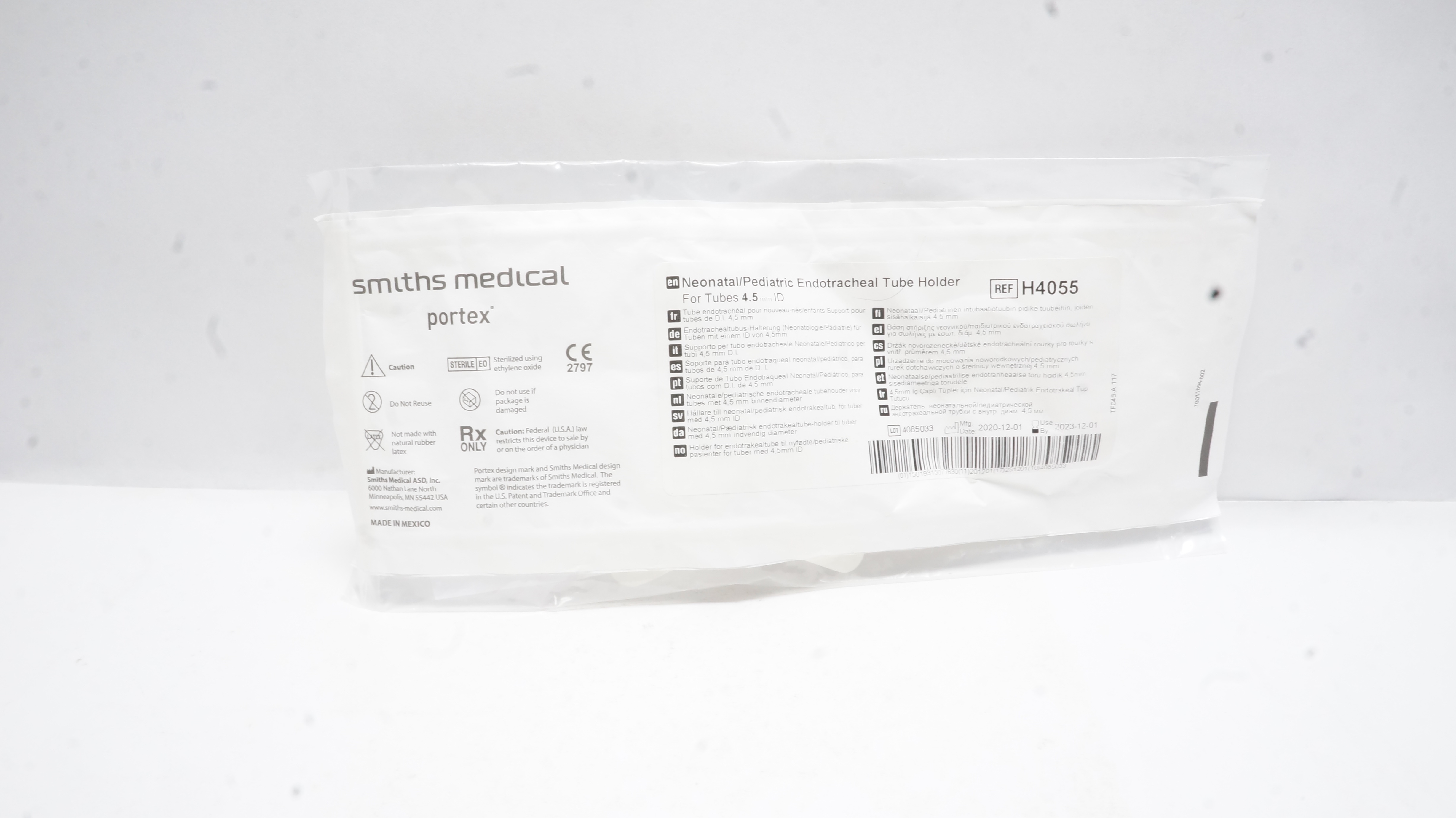 Smiths Medical H4055 Neonatal/Pediatric Endotracheal Tube Holder (x)