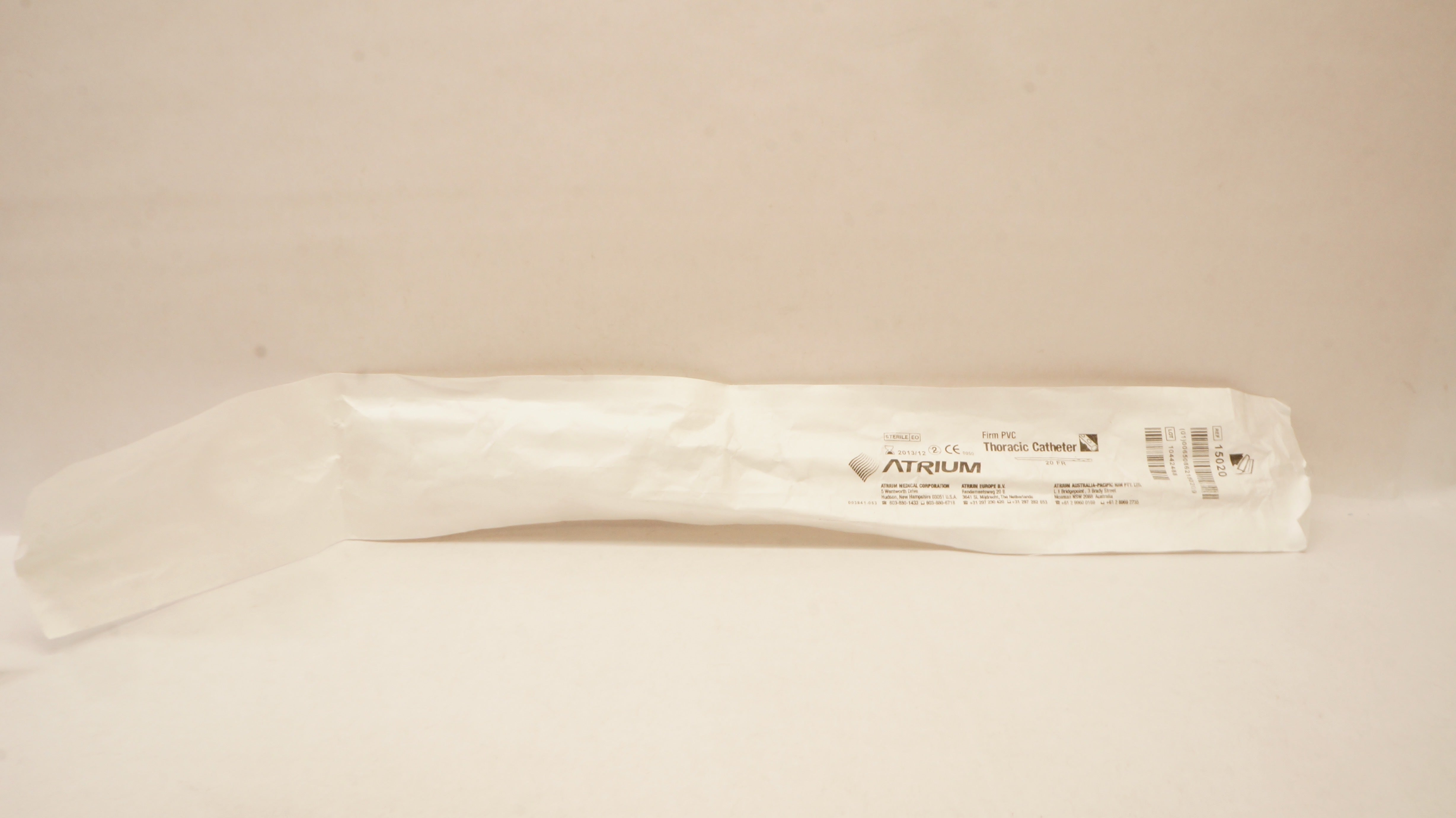 Atrium 15020 Firm PVC Thoracic Cath. 20Fr (x)