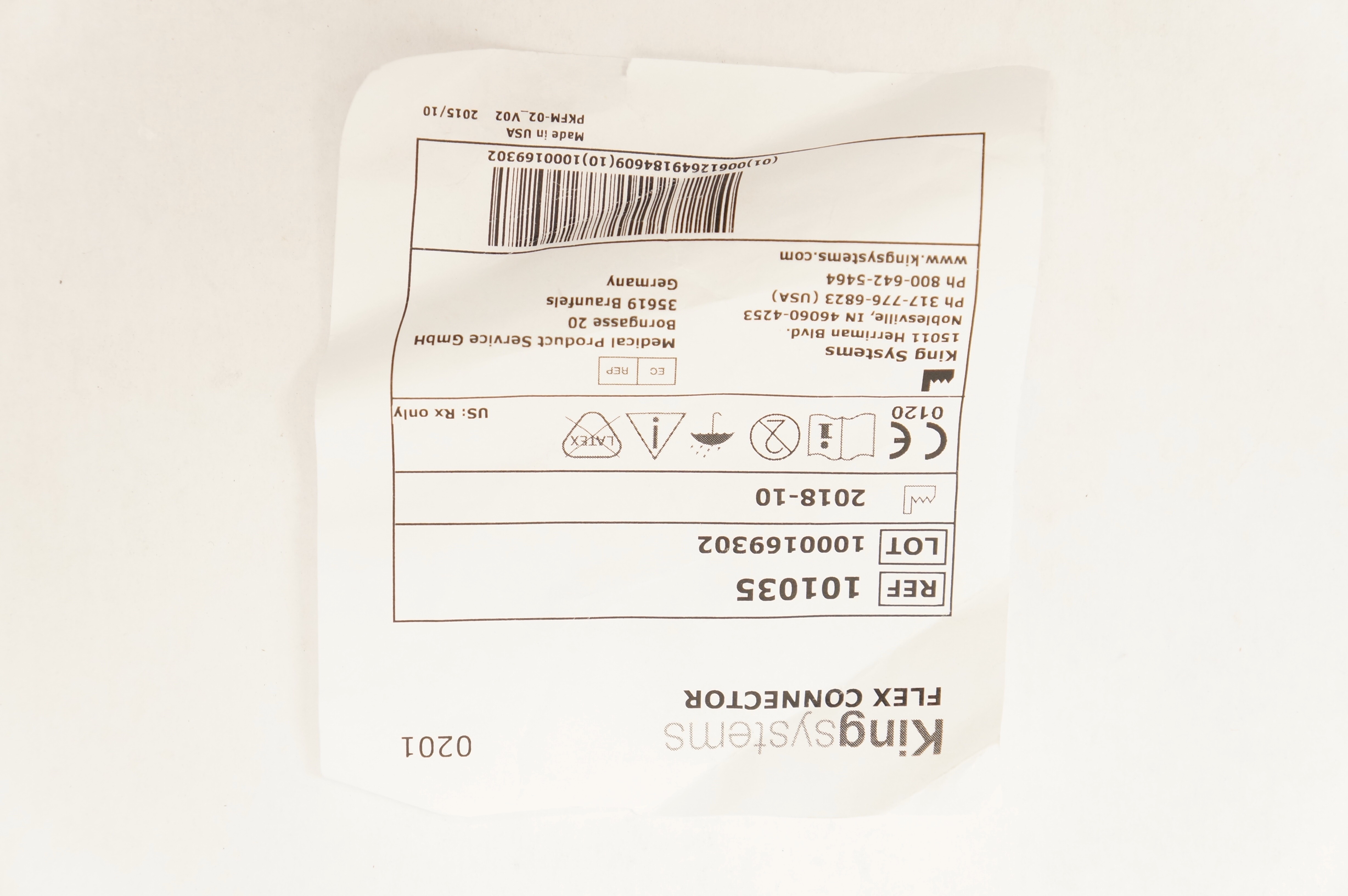 King Systems 101035 Flex Connector