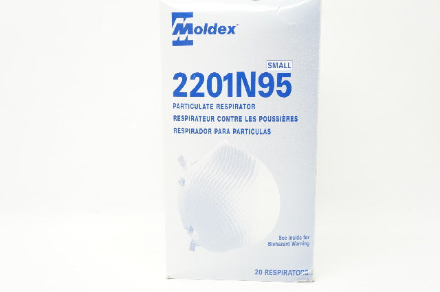 Moldex 2201N95 Particulate Respirator Small - Box of 20