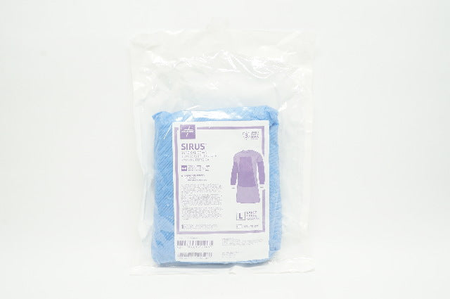 Medline DYNJP2101S Sirus Surgical Gown, Level 3, Large