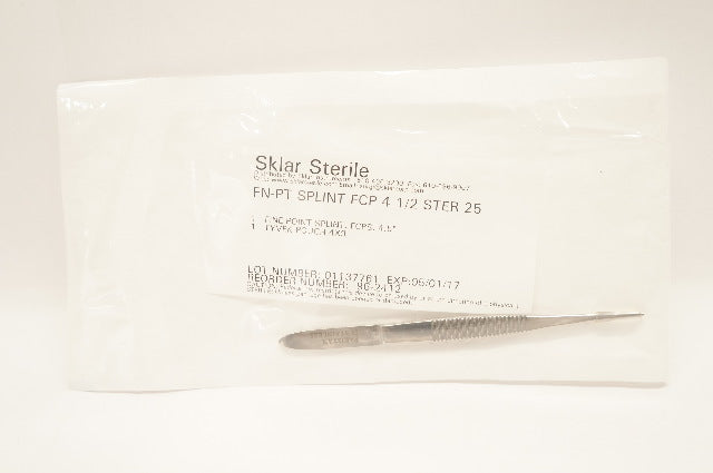 Sklar 96-2412 FN-PT Splint Forcep 4 1/2 STER 25 (x)