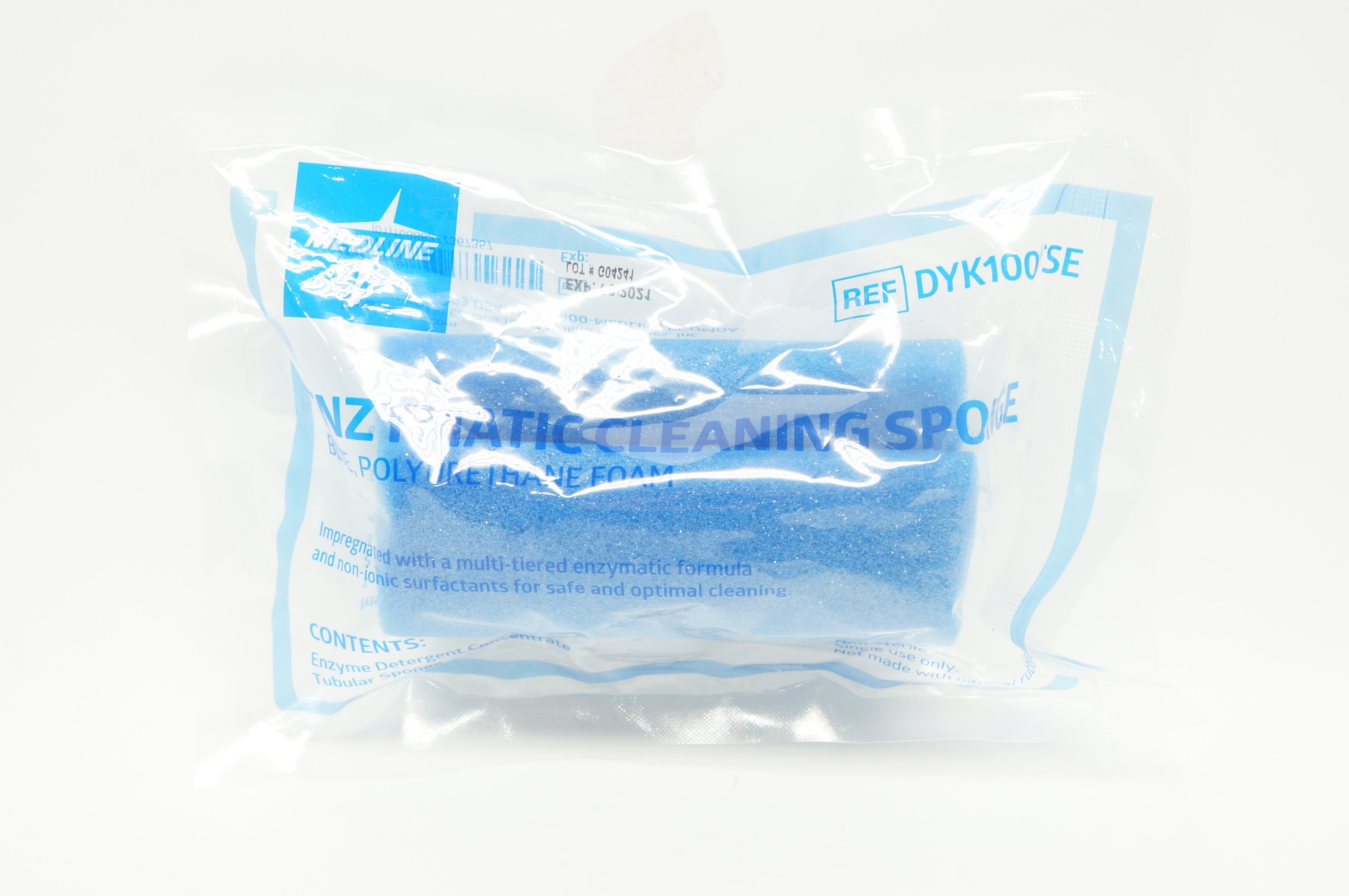Medline DYK1000TSE Enzymatic Cleaning Sponge