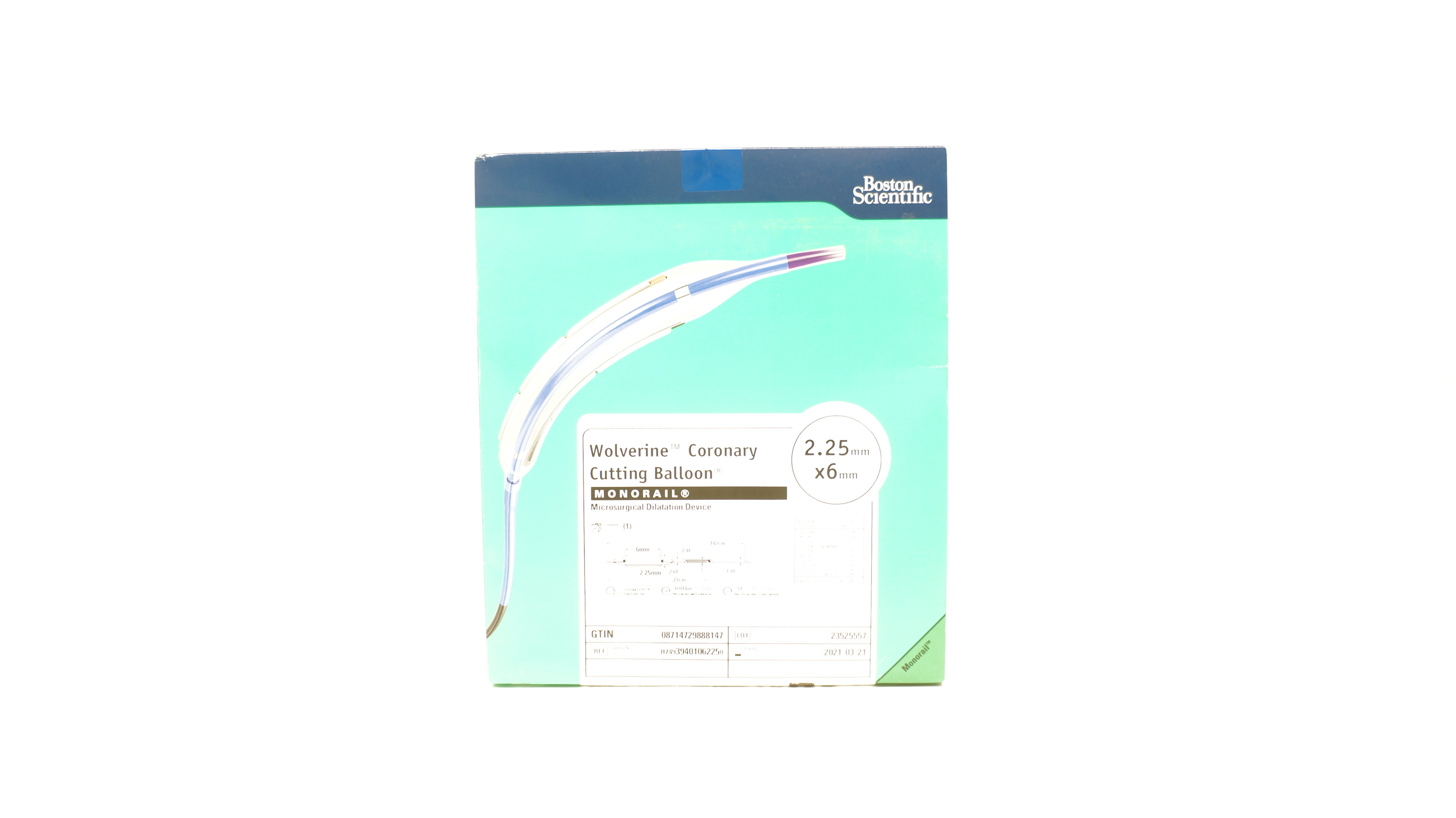 Boston Scientific 3940106225 Wolverine Dilatation Device 2.25mm x 6mm (x)