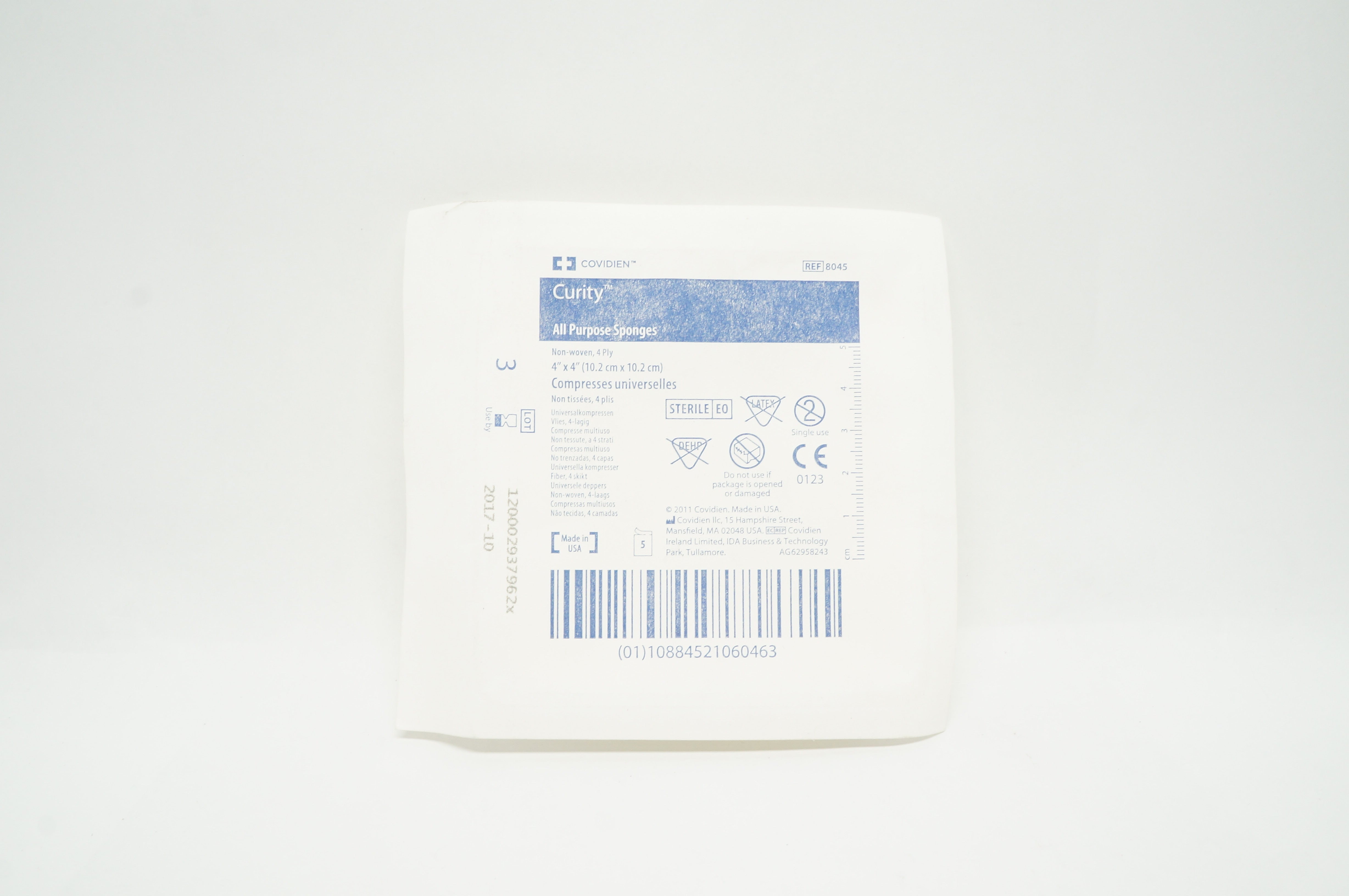 Covidien 8045 Curity All Purpose Sponges 4 x 4inch 4 Ply (x)