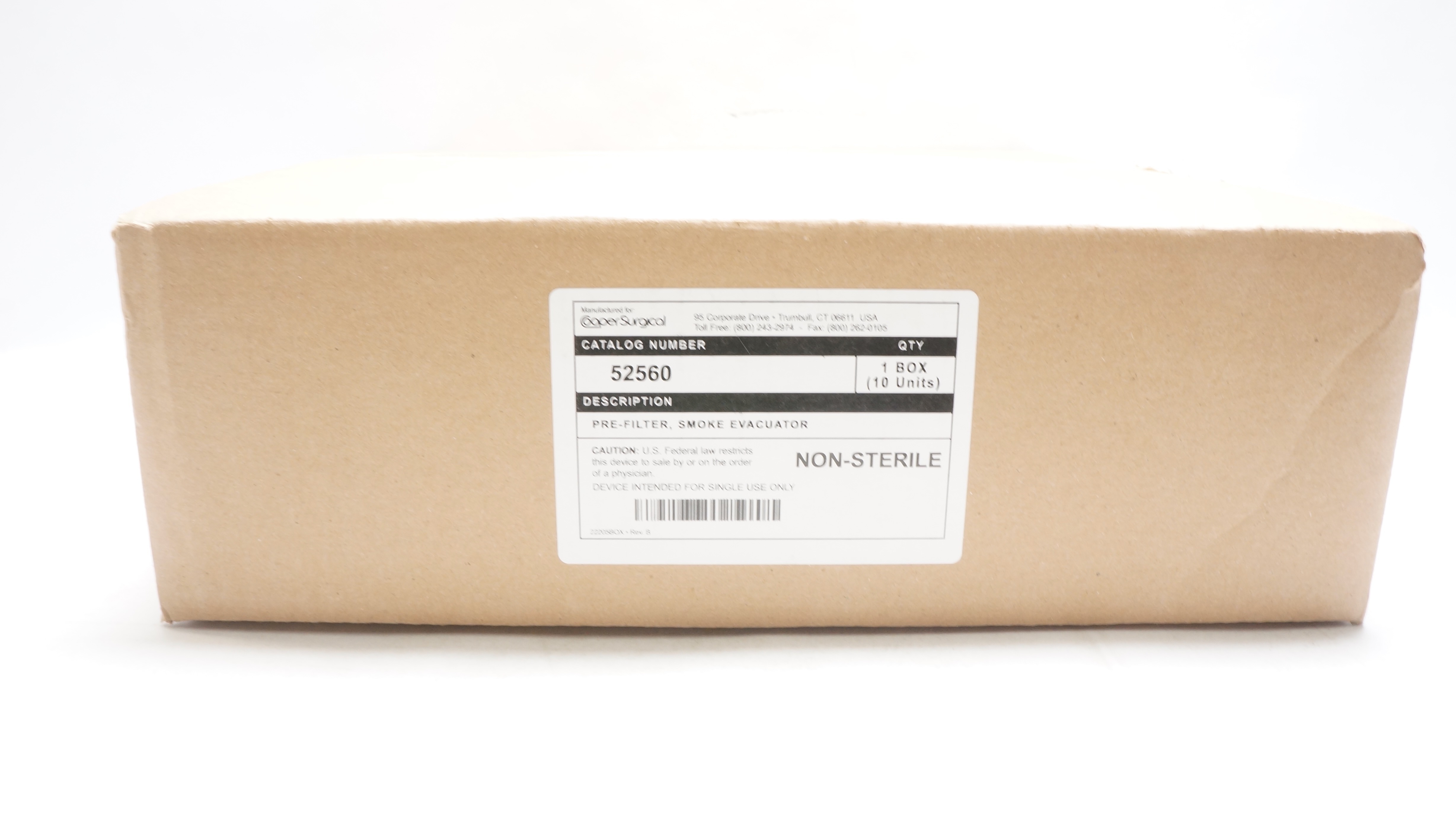 Cooper Surgica 52560 Pre-Filter, Smoke Evacuator - Case of 10