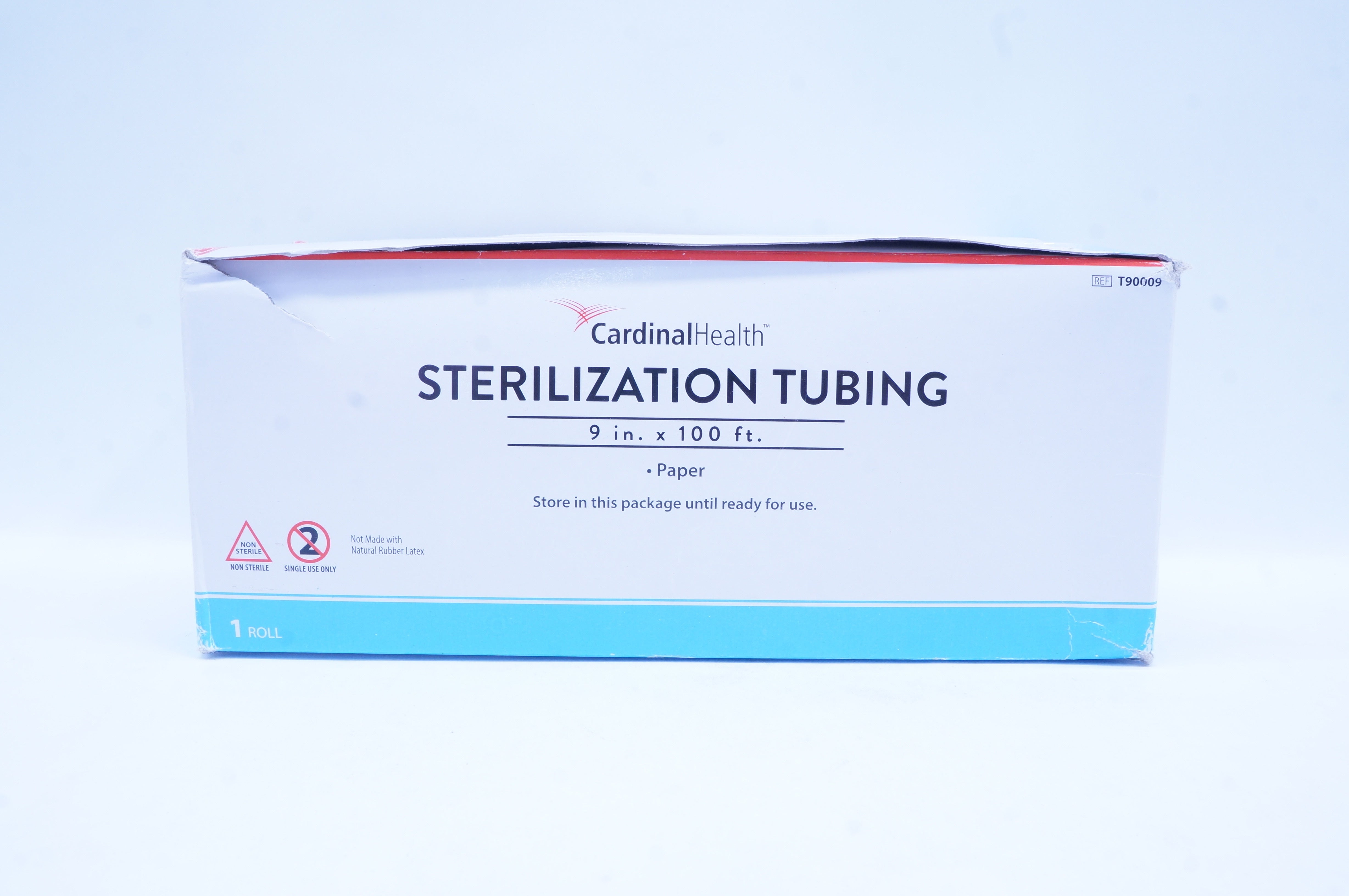 Cardinal Health T90009 Sterilization Tubing 9inch x 100 Ft.