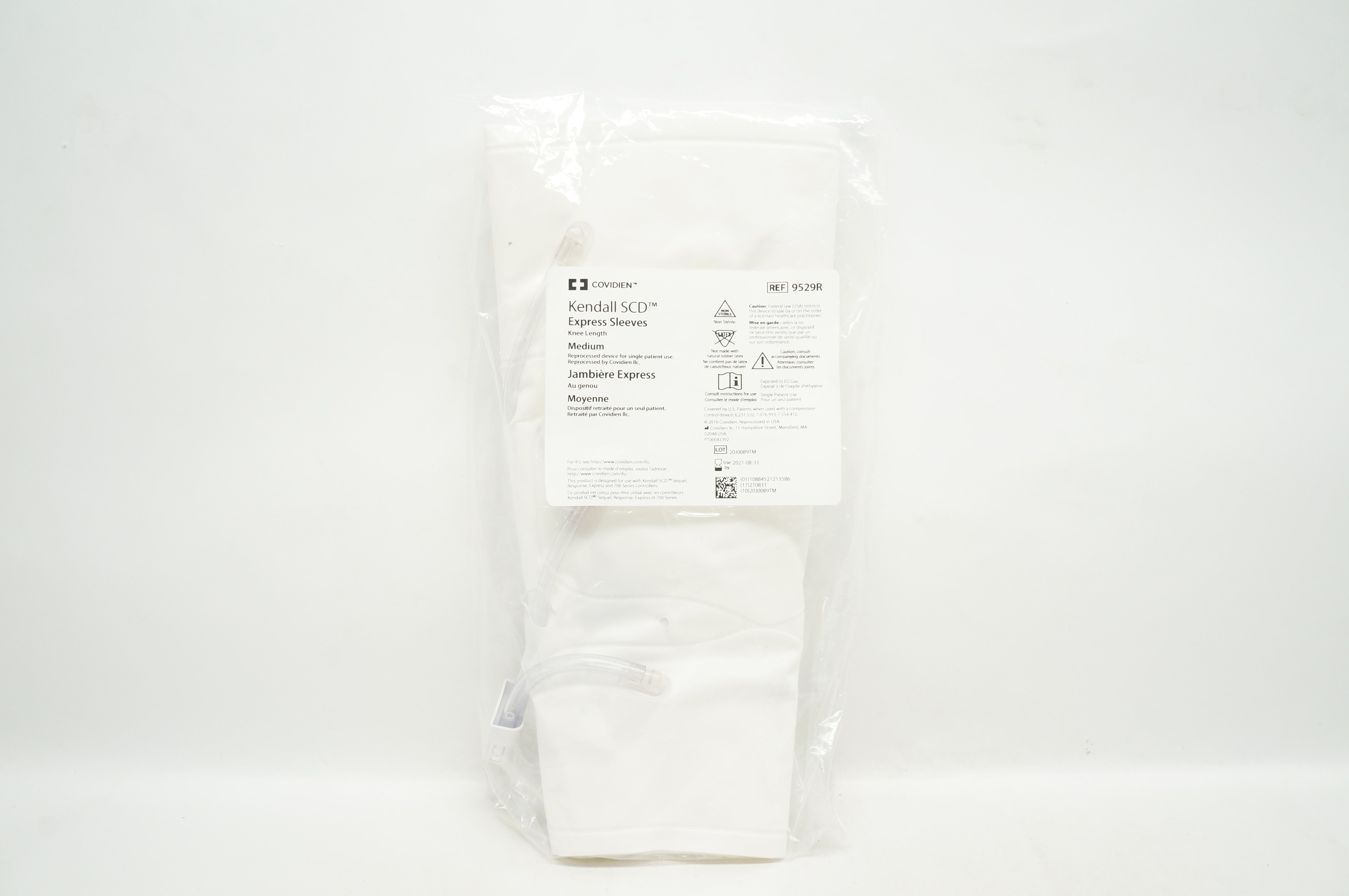 Covidien 9529R Kendall SCD Express Sleeves Medium