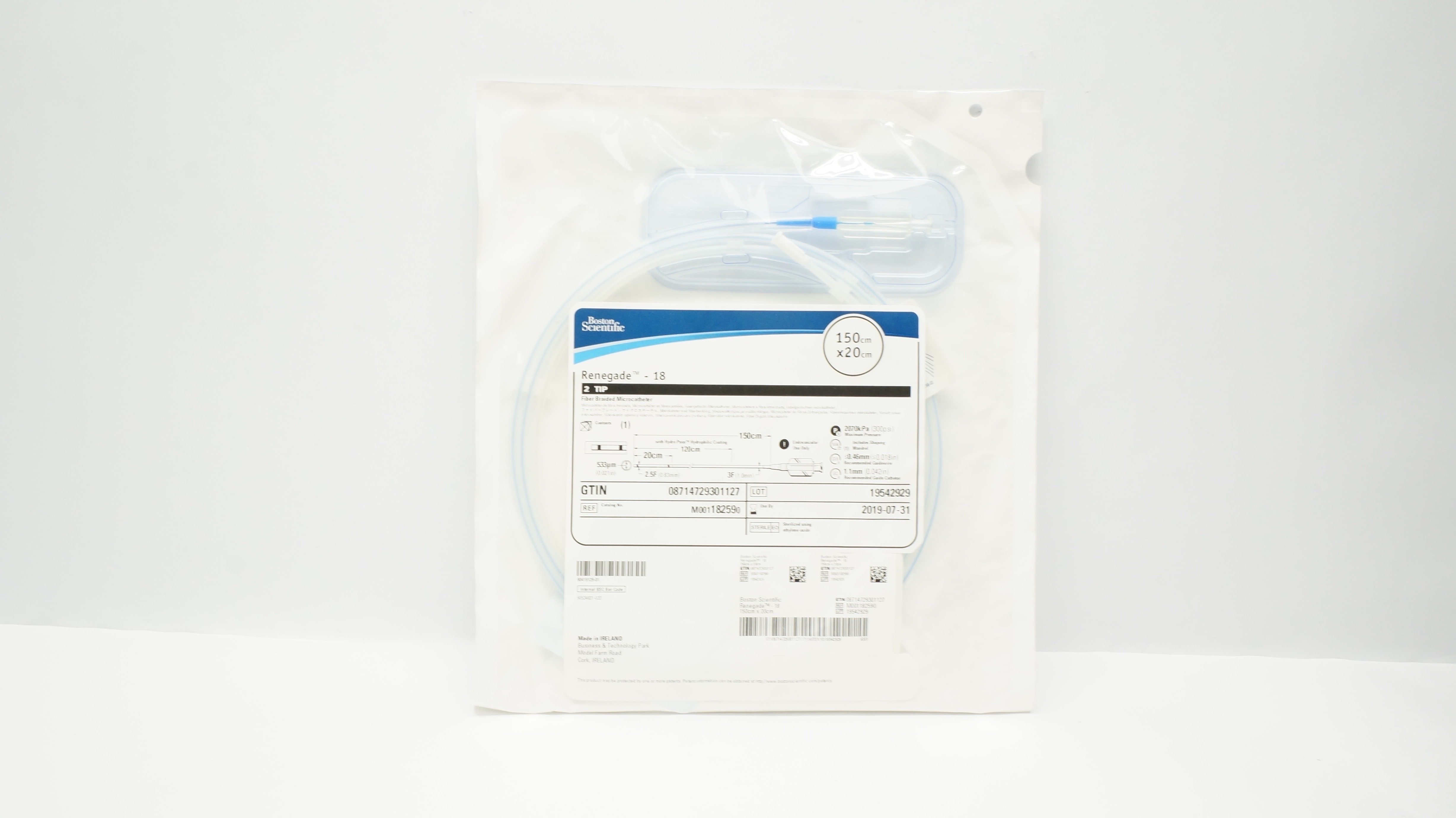 Boston Scientific 18259 Renegade-18 2 TIP 150cm x 20cm (x)