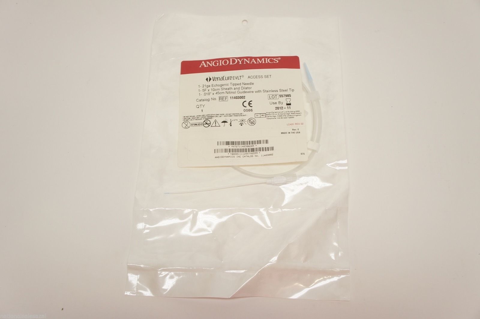 11403002 ~ AngioDynamics Access Set (x)