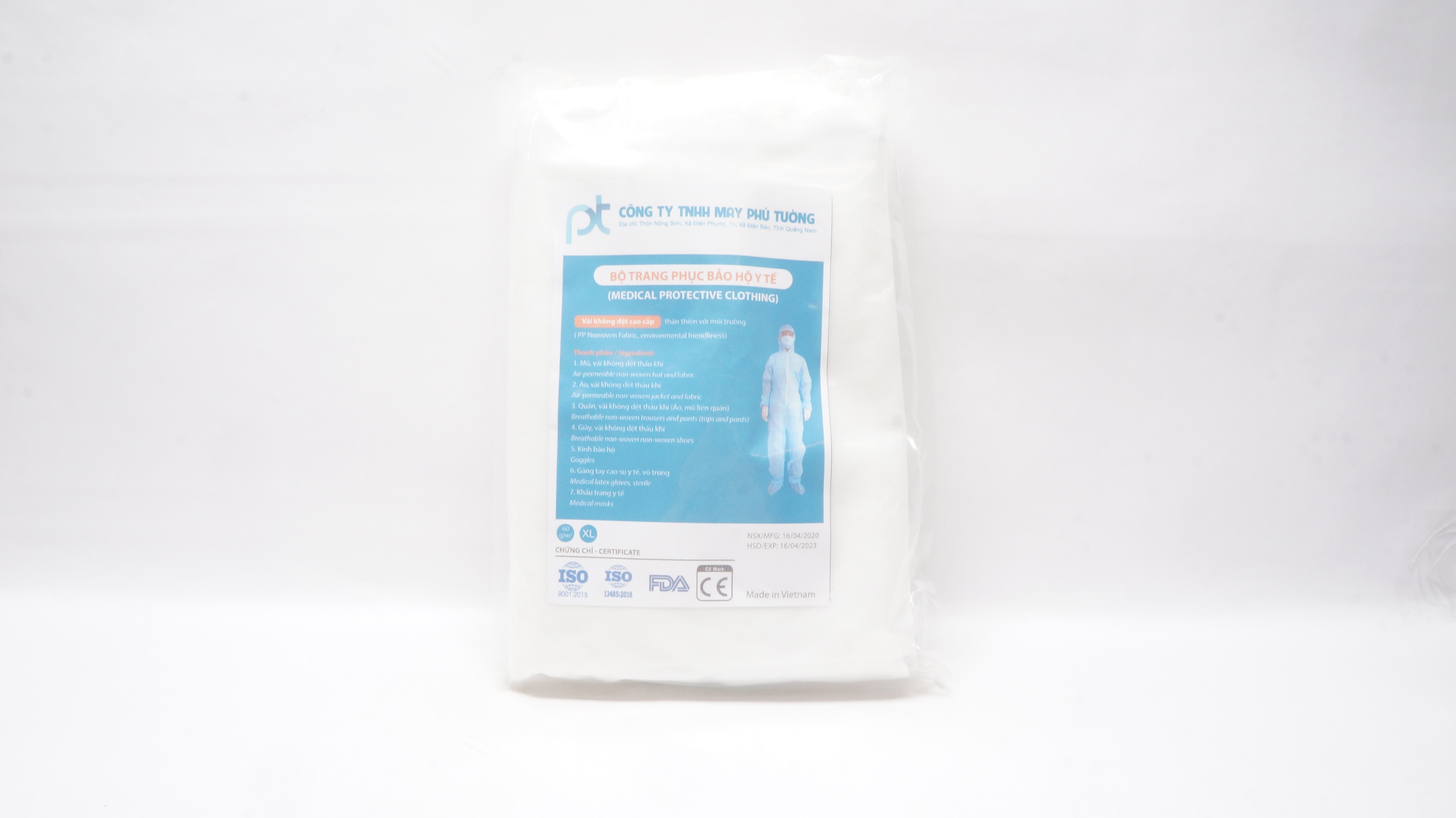 PT Medical Protective Clothing Size XL (x)