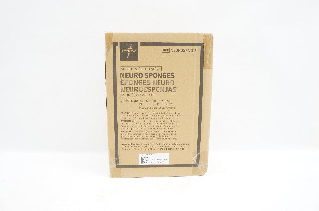 Medline NEUROSPNG13 Neuro Sponges 1inch x 1inch - Case of 20 packs of 10