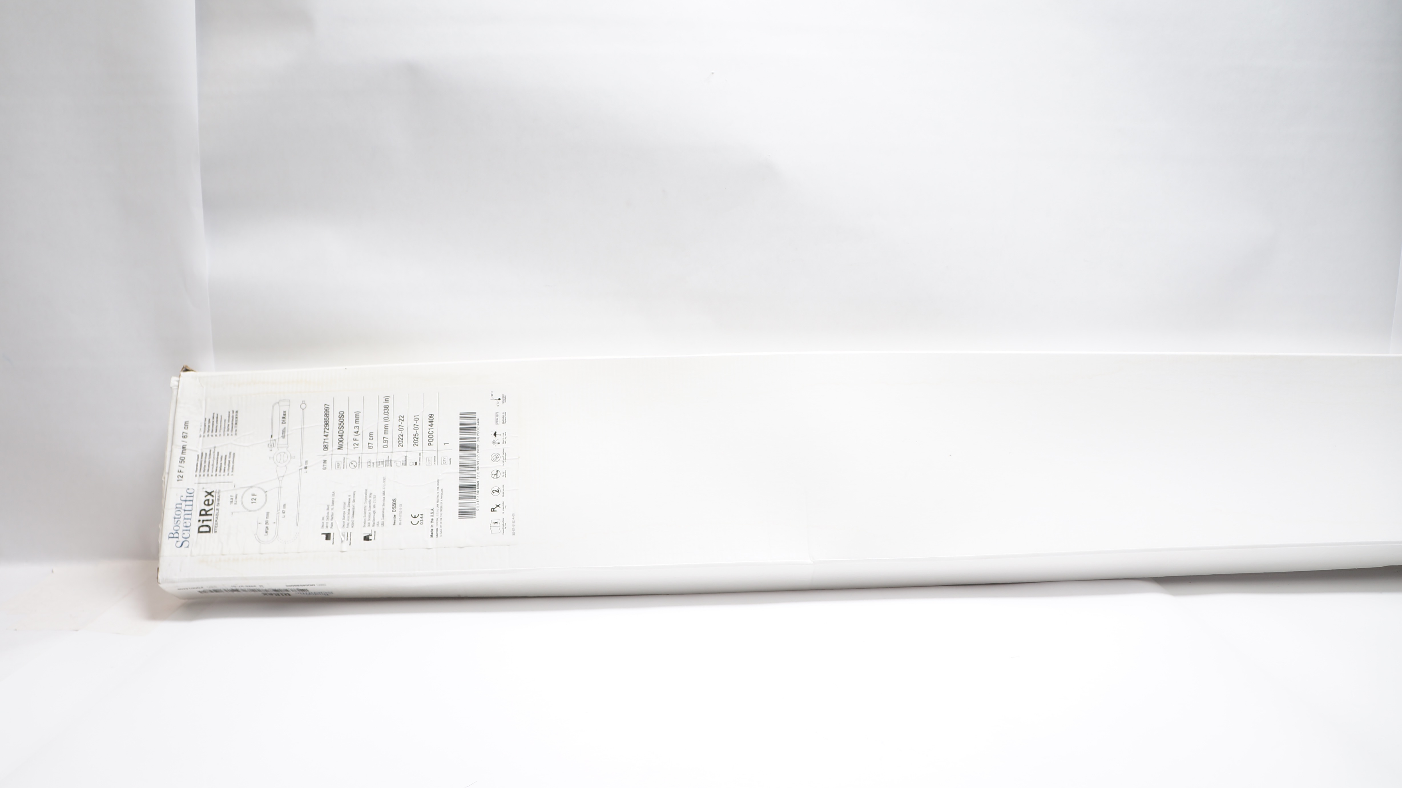 Boston Scientific M004DS50S0 DiRex Steerable Sheath 12F/50mm/67cm