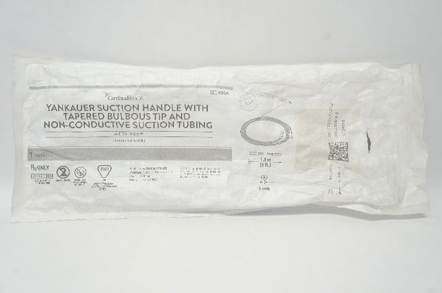 Cardinal Health K83A Medi-Vac Yankauer Suction Handle w/Tapered Bulbous Tip&Tube