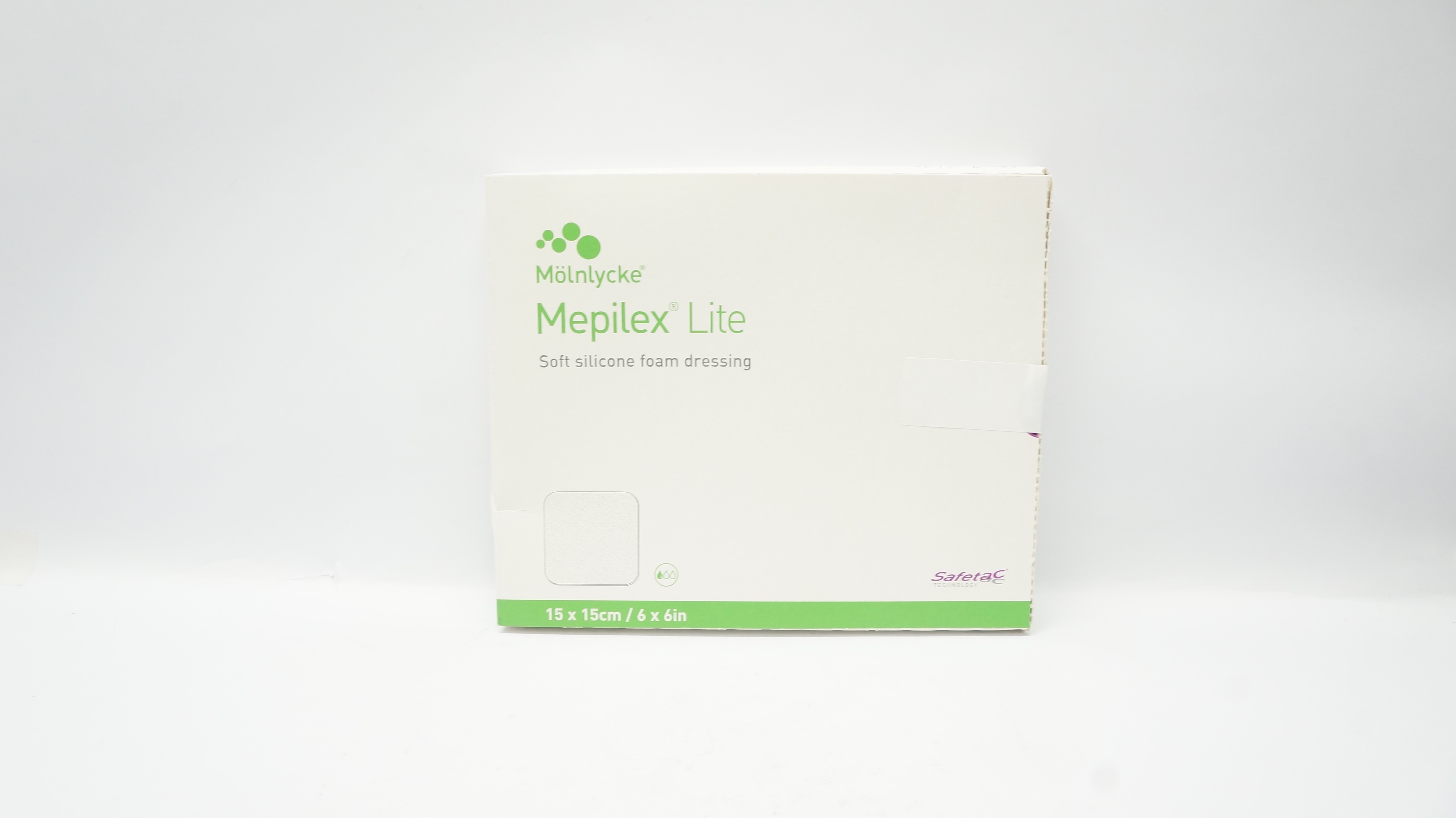 Molnlycke Health Care 284390 Mepilex Lite Foam Dressing 6 x 6inch (x) - Box of 5