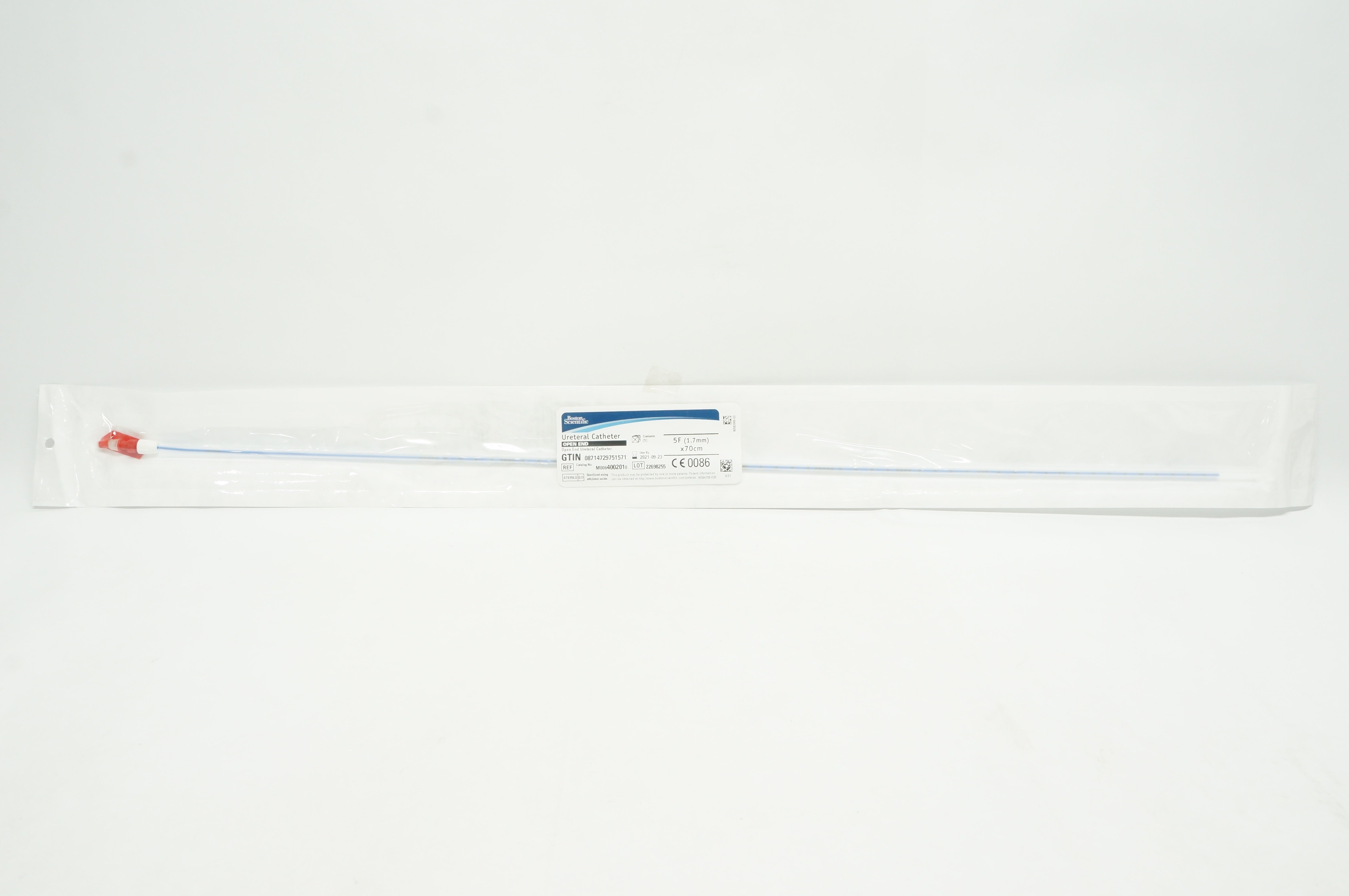 Boston Scientific 400201 Ureteral Cath. Open End 5F x 70cm (x)