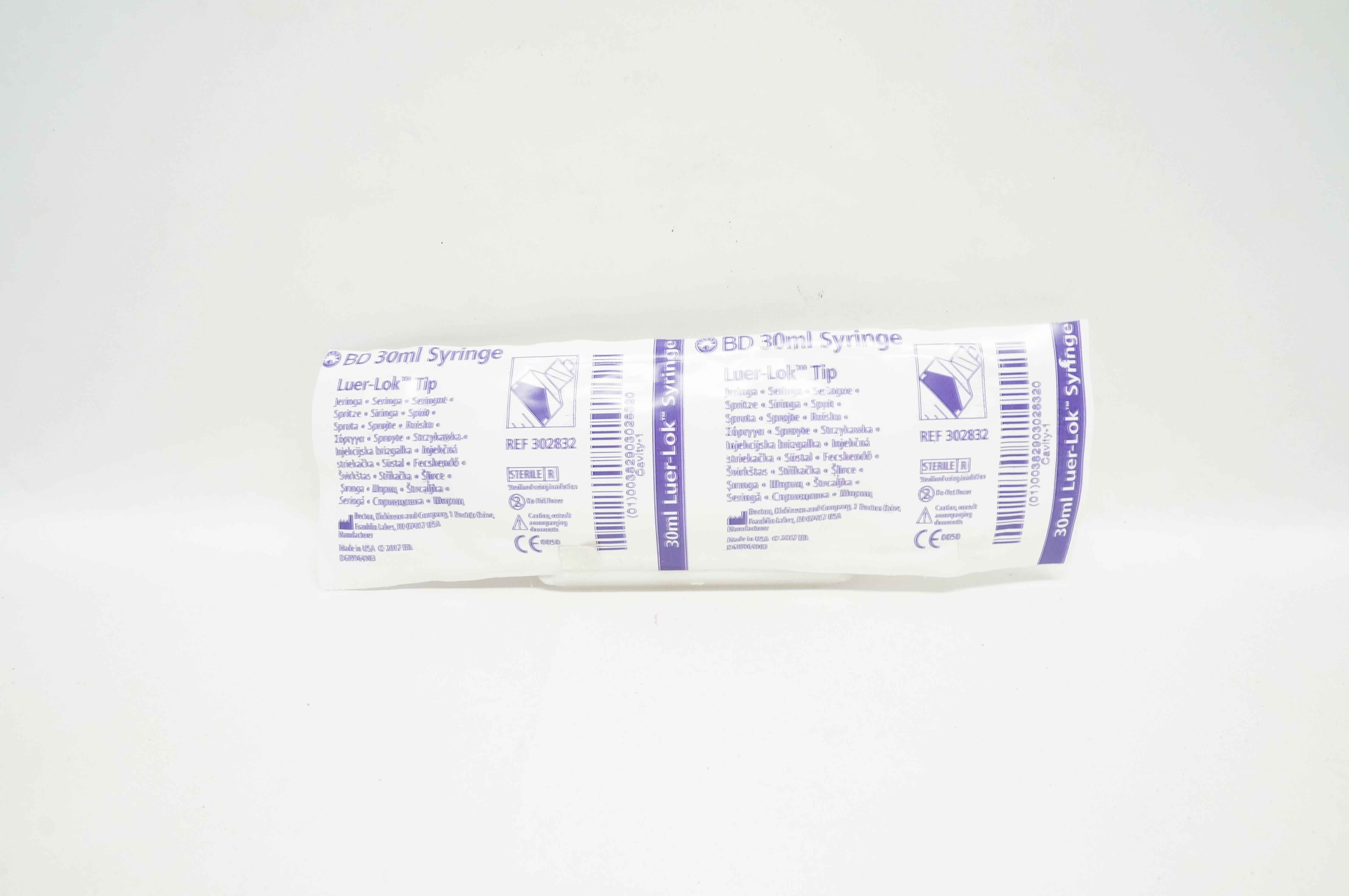 BD 302832 Luer-Lok Tip 30ml Syringe