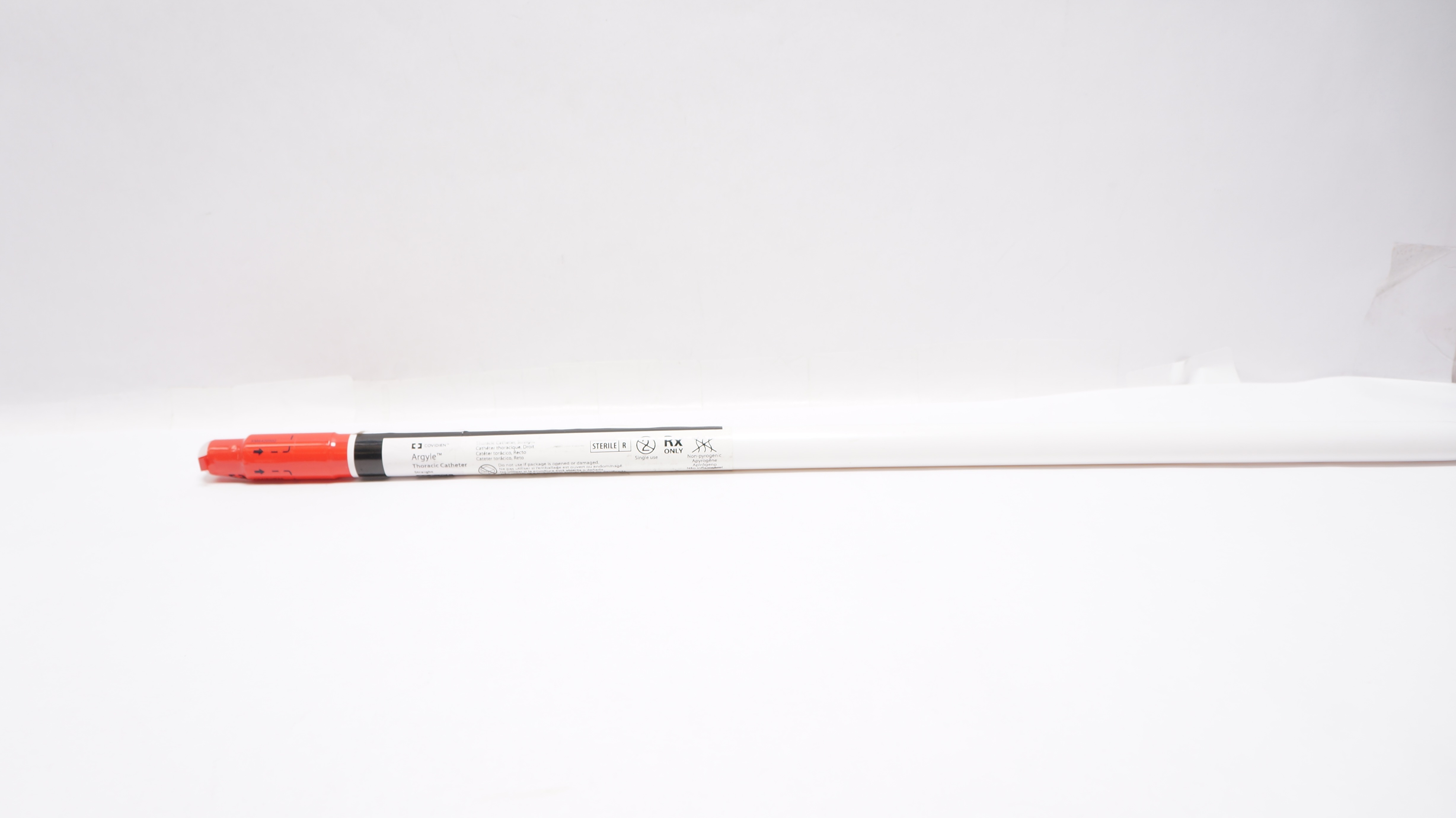 Covidien  8888570564 Argyle Thoracic Cath. Straight, 36Fr x 20inch (x)