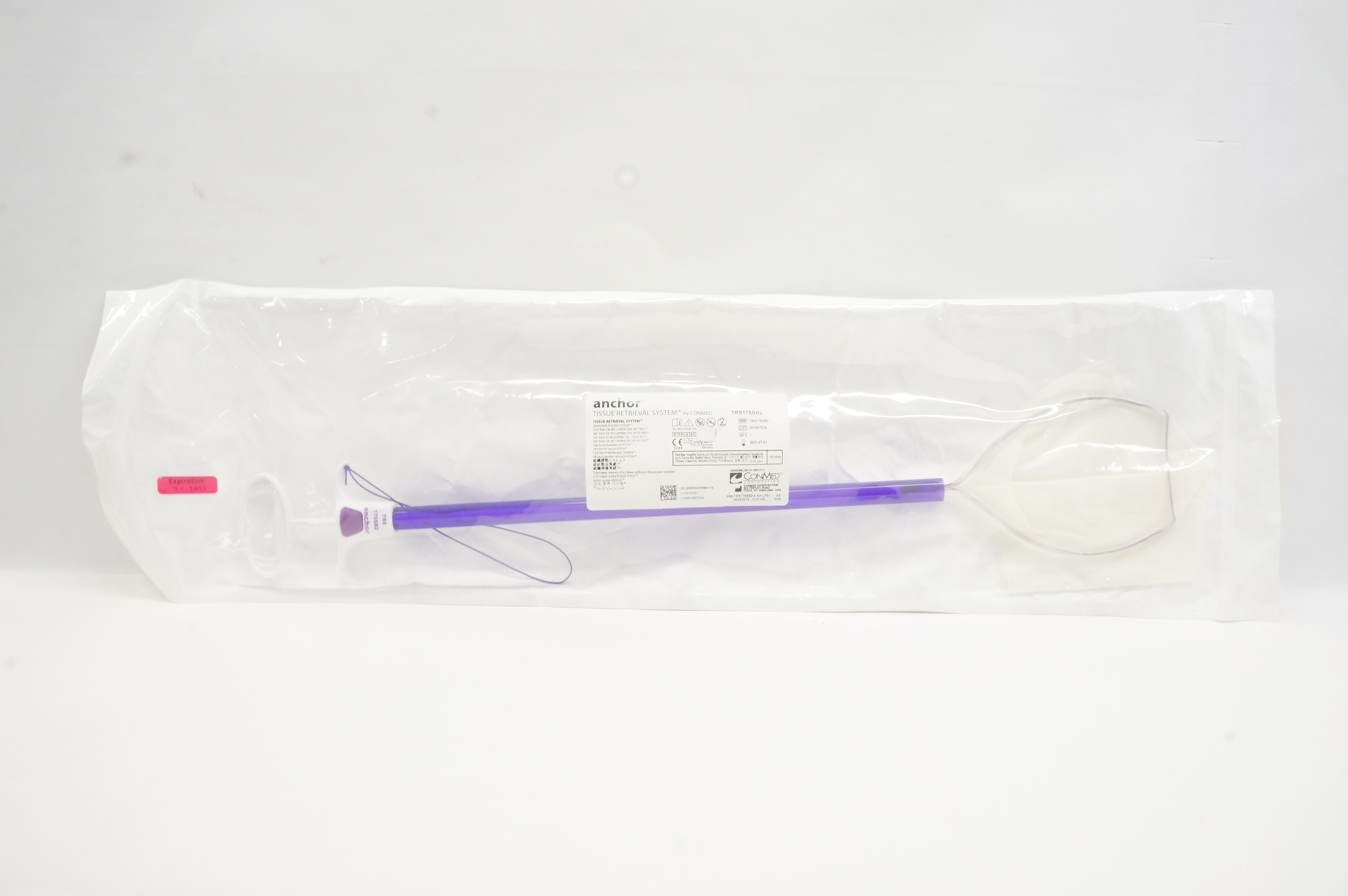 Conmed TRS175SB2 Anchor Tissue Retrieval System 15mm (x)