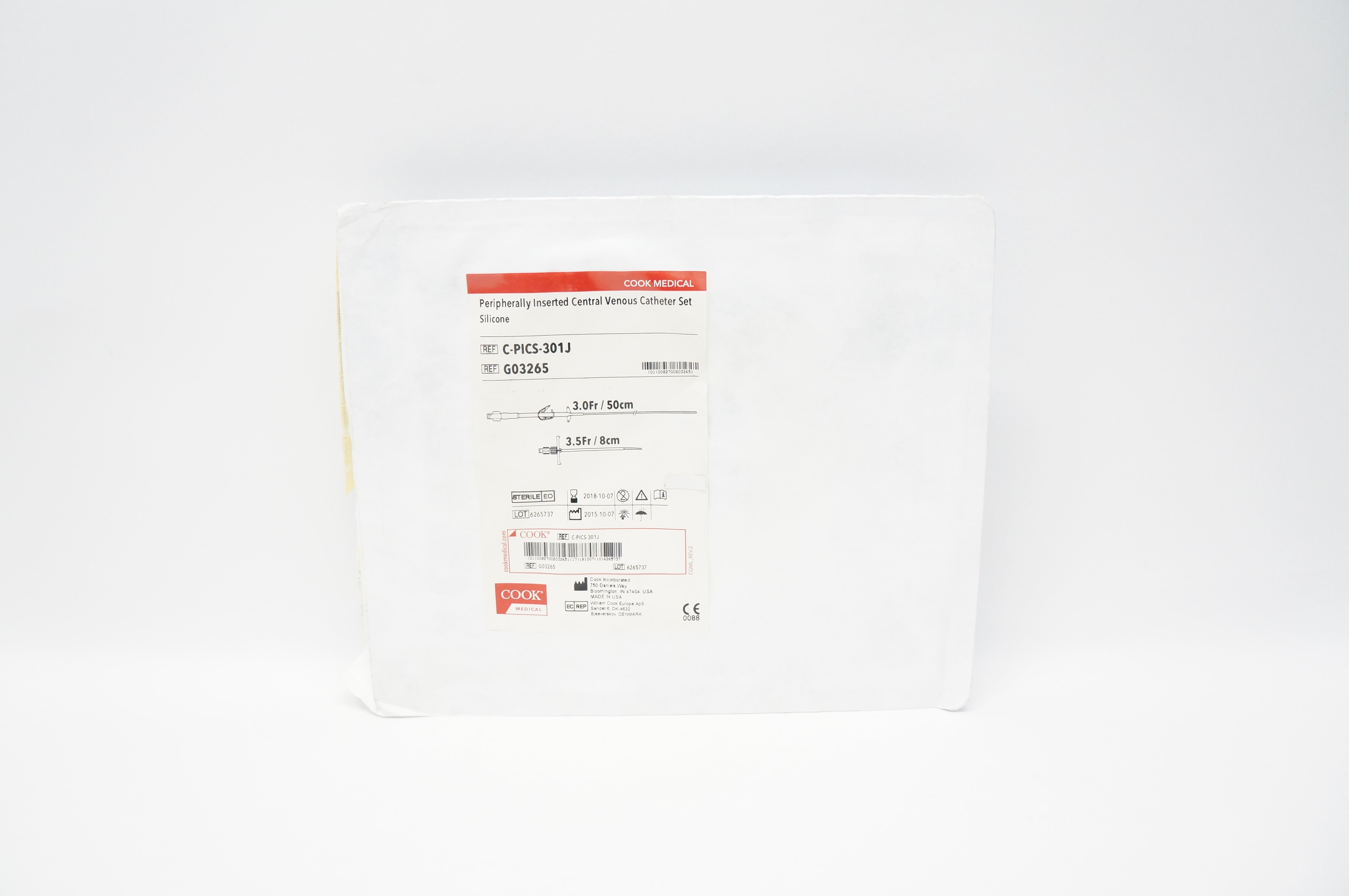 Cook Medical G03265 Peripherally Inserted Central Venous Cath. Set (x)